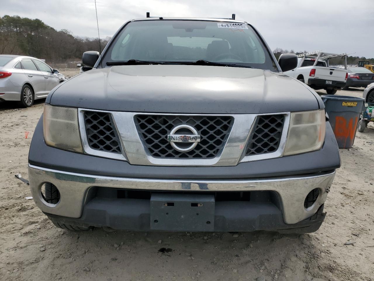 2008 Nissan Navara (Frontier) VIN 1N6AD07WX8C411626 Copart auction photo, front end / rear end damage thumbnail 5