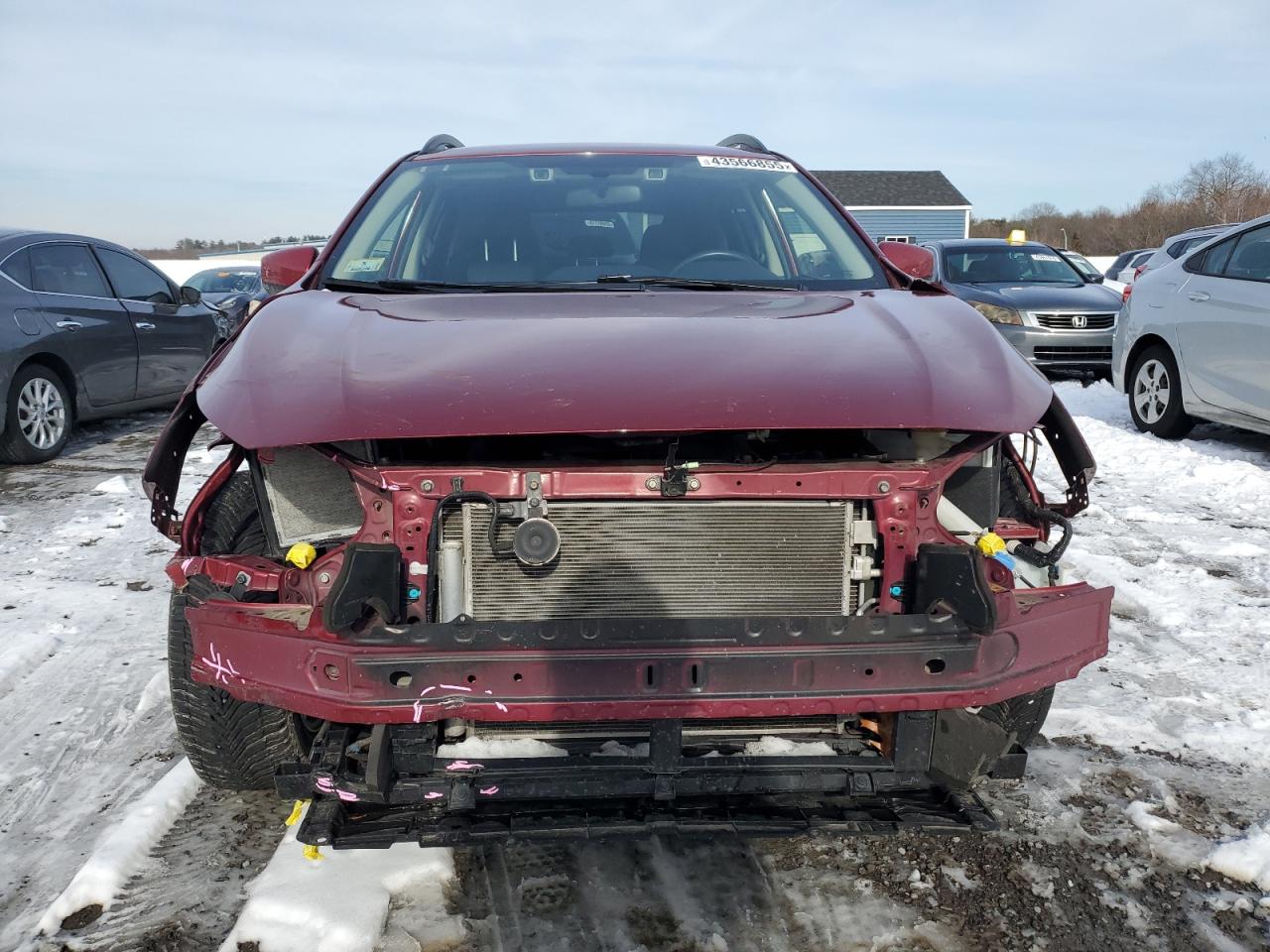 2018 Subaru XV VIN JF2GTADC0JH307107 Copart auction photo, front end damage thumbnail 5
