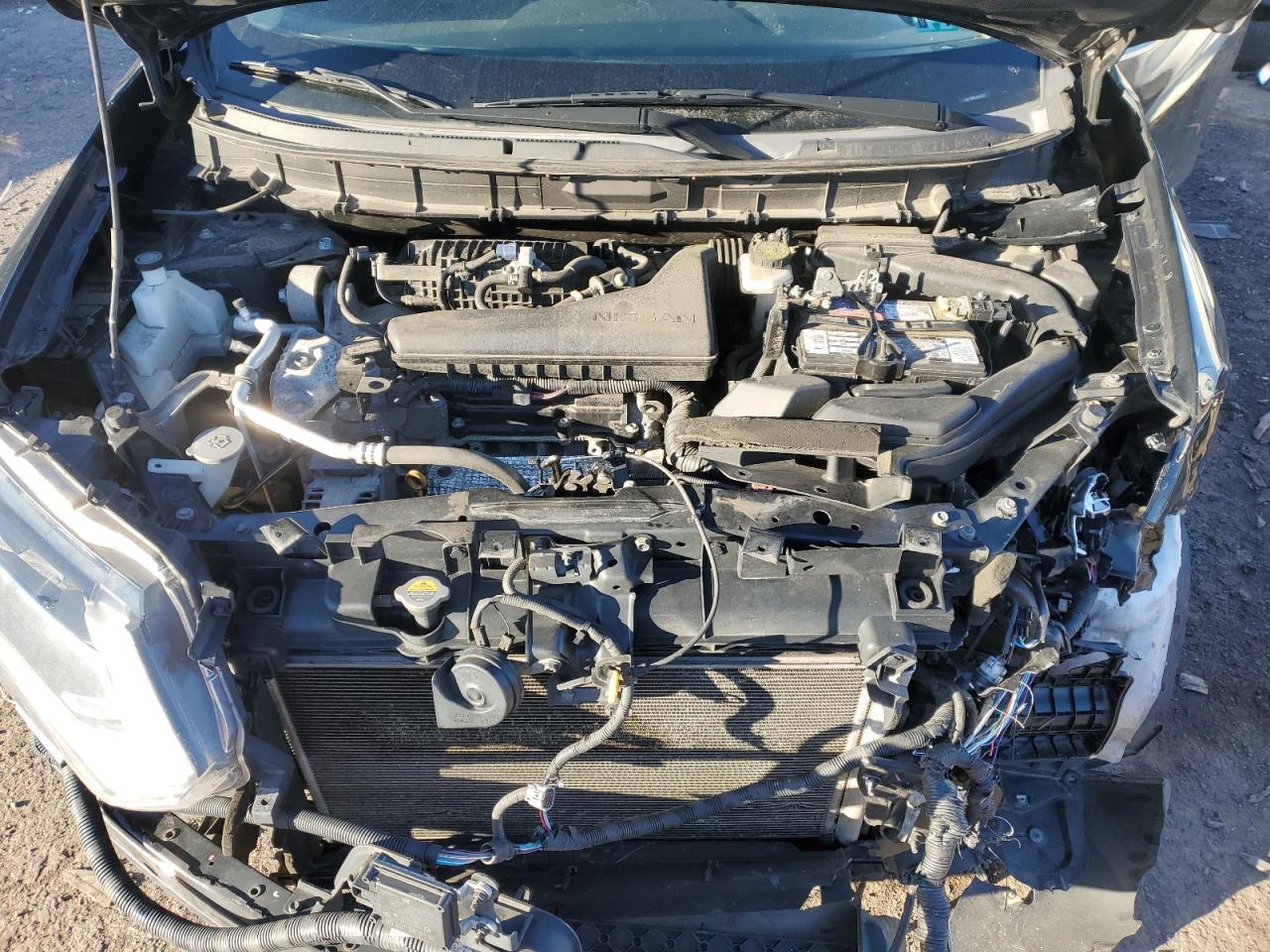 2018 Nissan Rogue VIN KNMAT2MVXJP611837 Copart auction photo, front end damage thumbnail 13