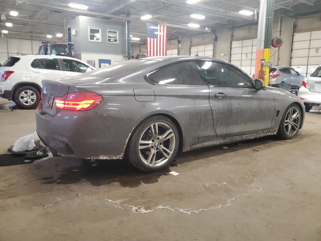 2015 BMW 4er VIN WBA3N5C59FK197568 Copart auction photo, mechanical damage thumbnail 3