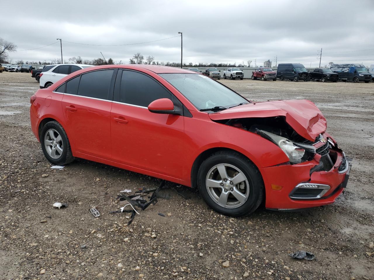 2015 Chevrolet Cruze VIN 1G1PC5SB0F7136266 Copart auction photo, front end damage thumbnail 4