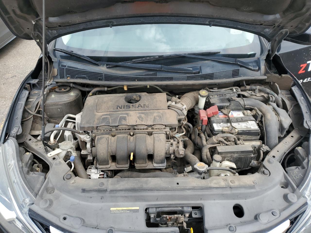 2019 Nissan Sentra VIN 3N1AB7AP5KY269884 Copart auction photo, rear end damage thumbnail 11