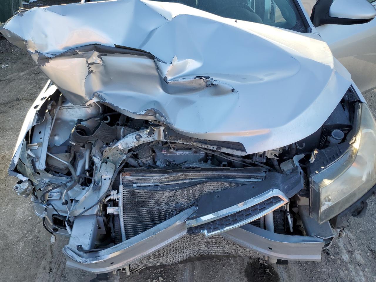 2011 Chevrolet Cruze VIN 1G1PF5S99B7212503 Copart auction photo, front end / mechanical damage thumbnail 13