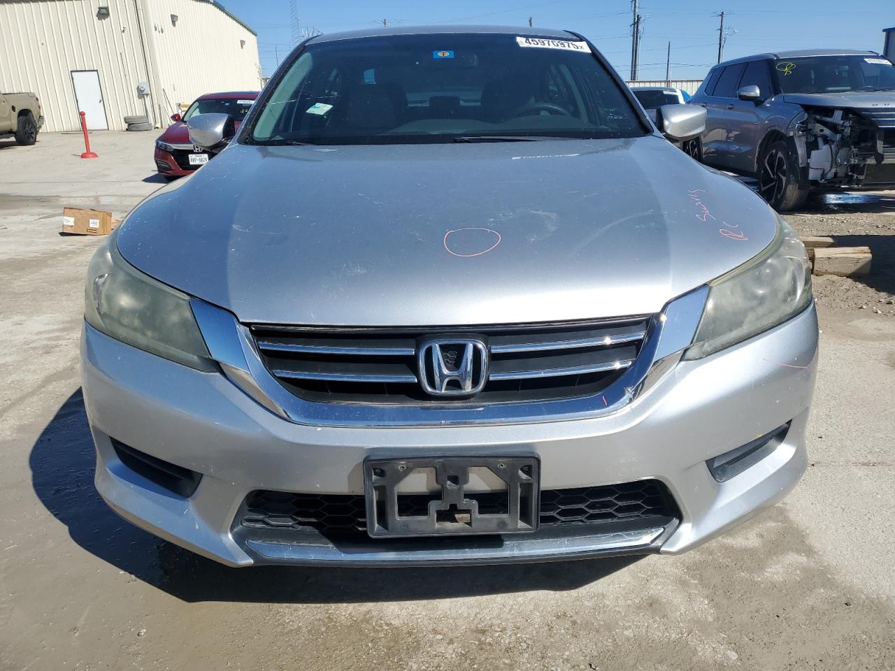 2014 Honda Accord VIN 1HGCR2F38EA186616 Copart auction photo, rear end / all over damage thumbnail 5