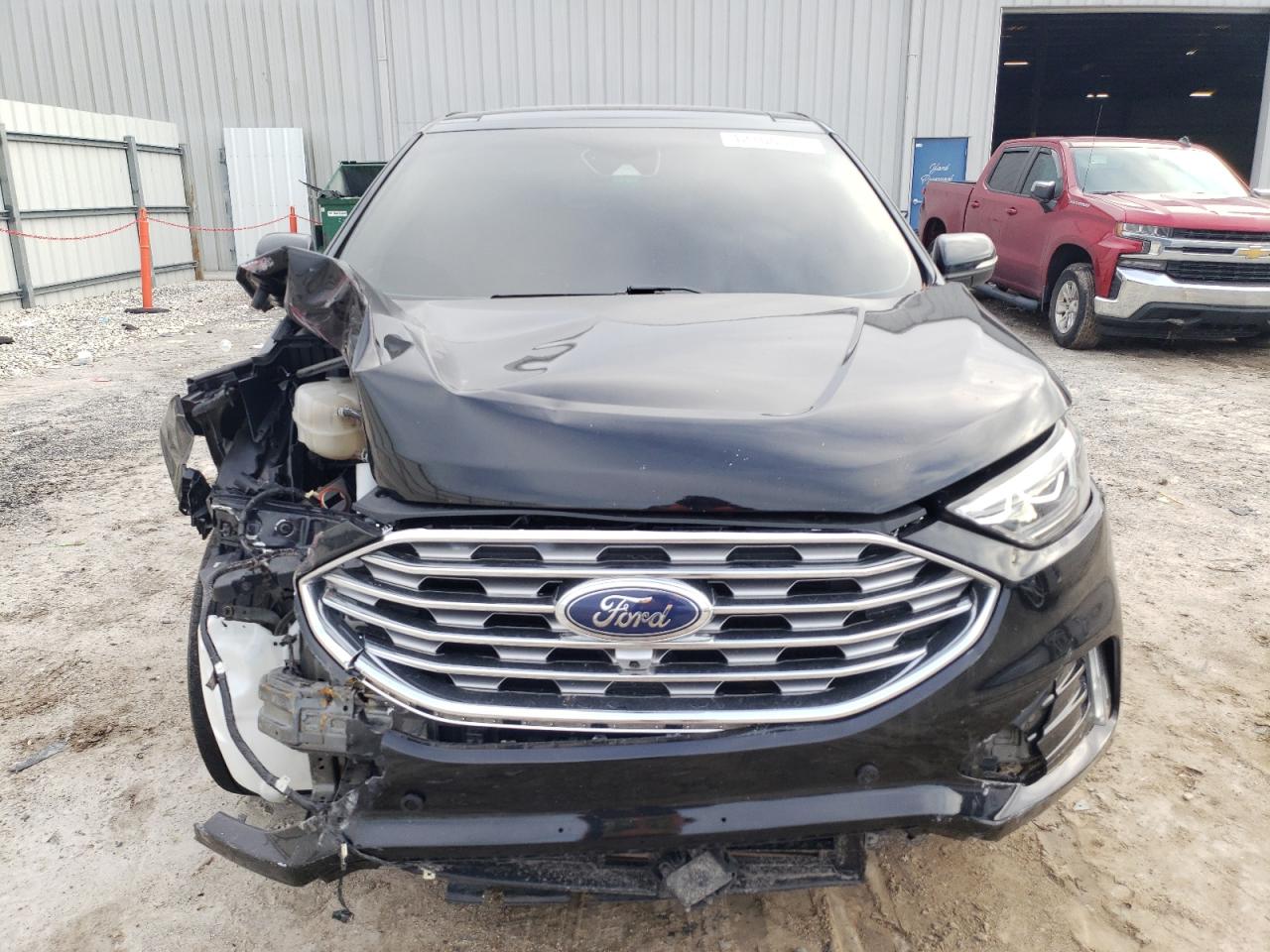 2022 Ford Edge VIN 2FMPK4K98NBA36922 Copart auction photo, front end damage thumbnail 5