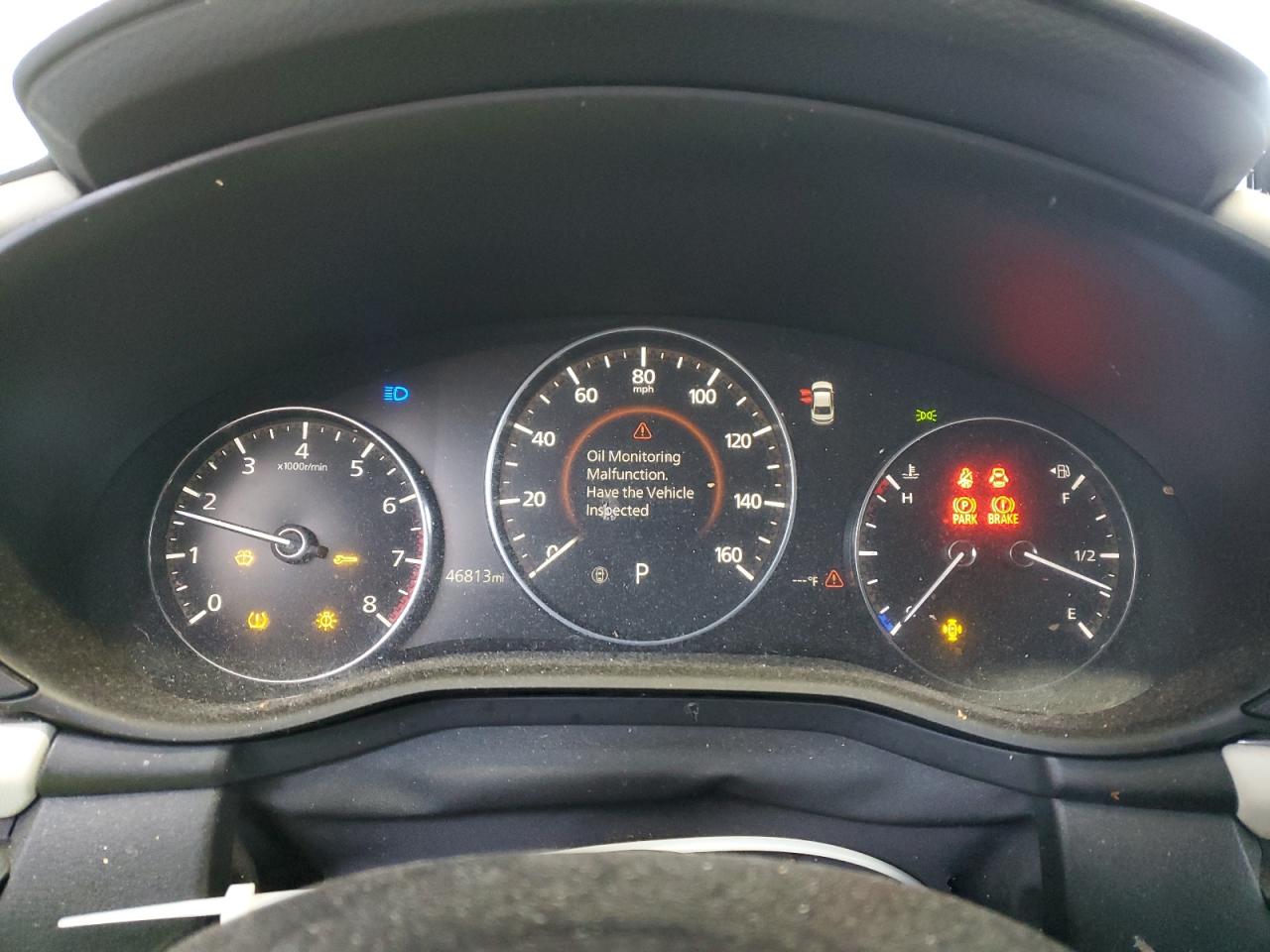 2019 Mazda 3 VIN 3MZBPAEM4KM105014 Copart auction photo, front end damage thumbnail 9