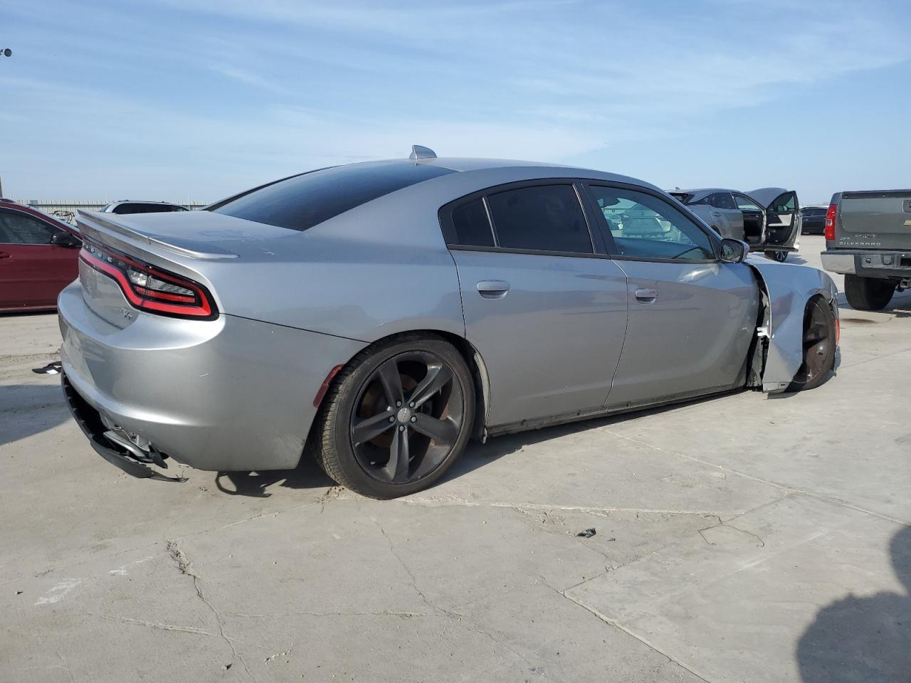 2016 Dodge Charger VIN 2C3CDXCT1GH222900 Copart auction photo, front end / hail damage thumbnail 3