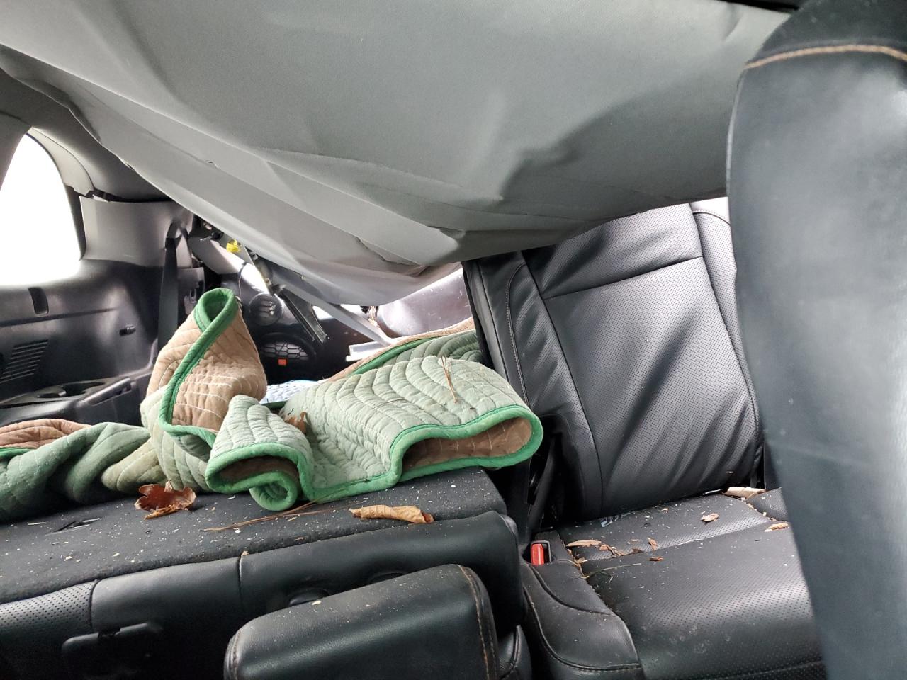 2018 Toyota Highlander VIN 5TDYZRFH8JS288147 Copart auction photo, top/roof damage thumbnail 10