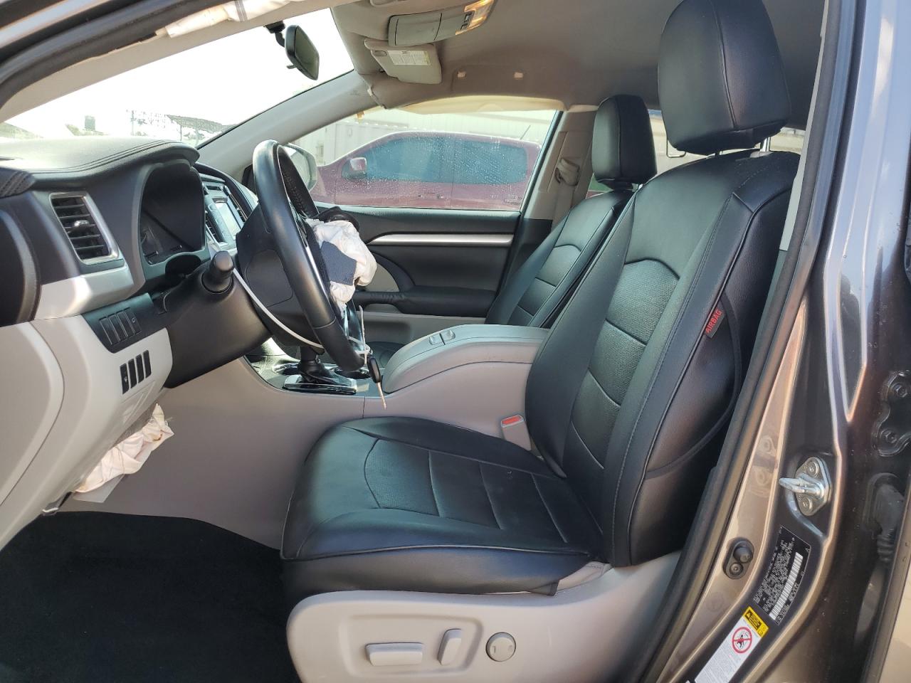 2014 Toyota Highlander VIN 5TDBKRFH2ES013907 Copart auction photo, front end / side damage thumbnail 7