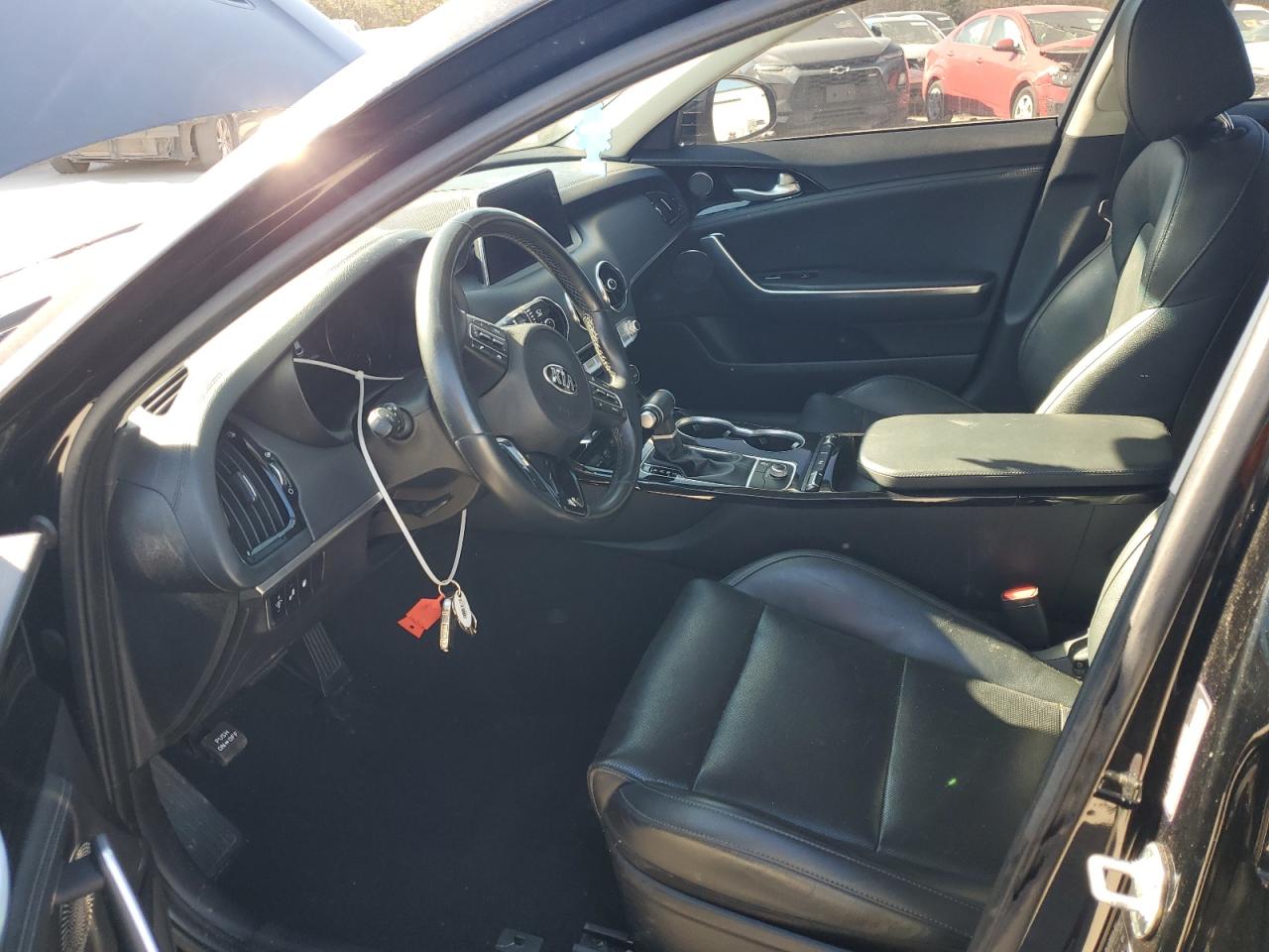 2019 KIA Stinger VIN KNAE15LA0K6063911 Copart auction photo, front end / undercarriage damage thumbnail 7
