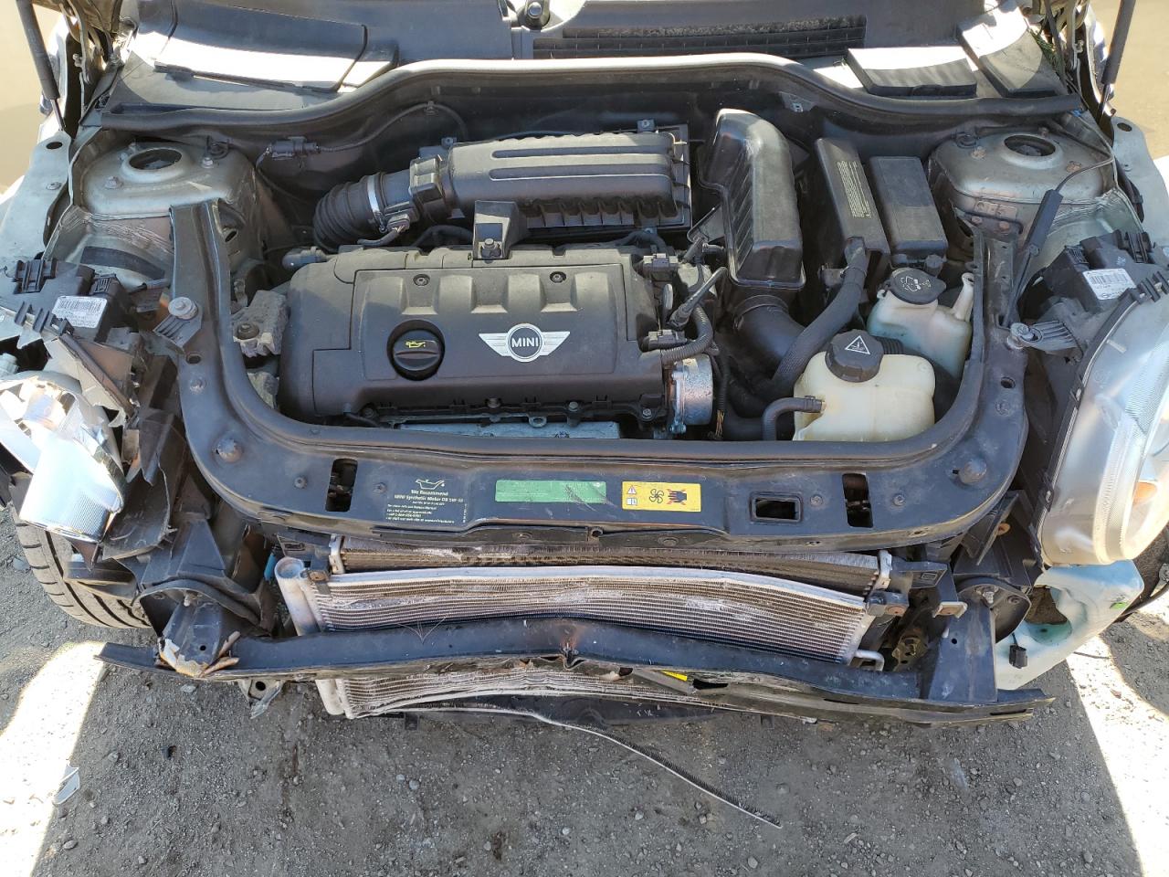 2010 MINI Cooper VIN WMWMF3C55ATZ63661 Copart auction photo, front end / minor dent/scratches damage thumbnail 12