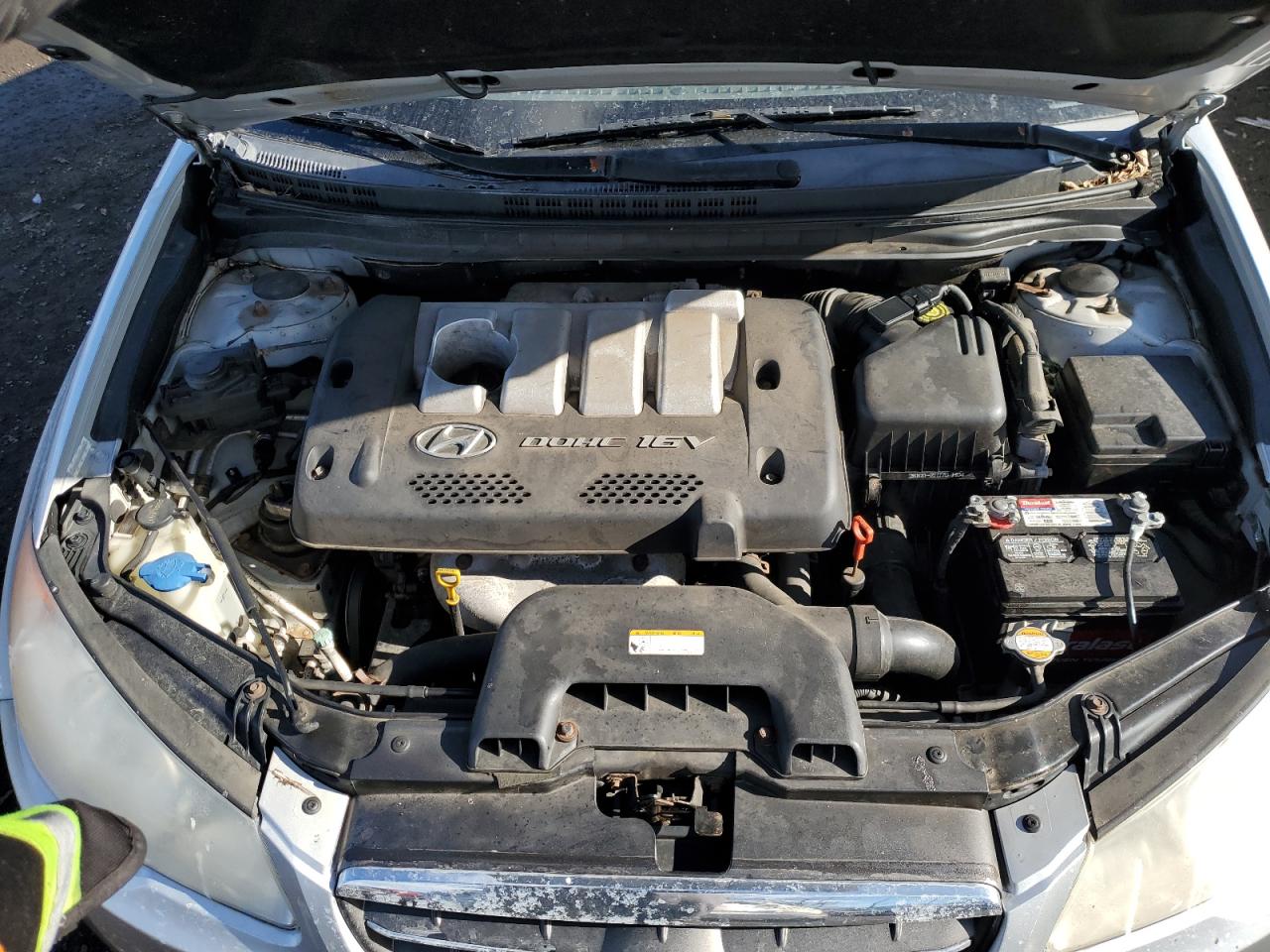 2007 Hyundai Elantra VIN KMHDU46D57U021285 Copart auction photo, minor dent/scratches damage thumbnail 11