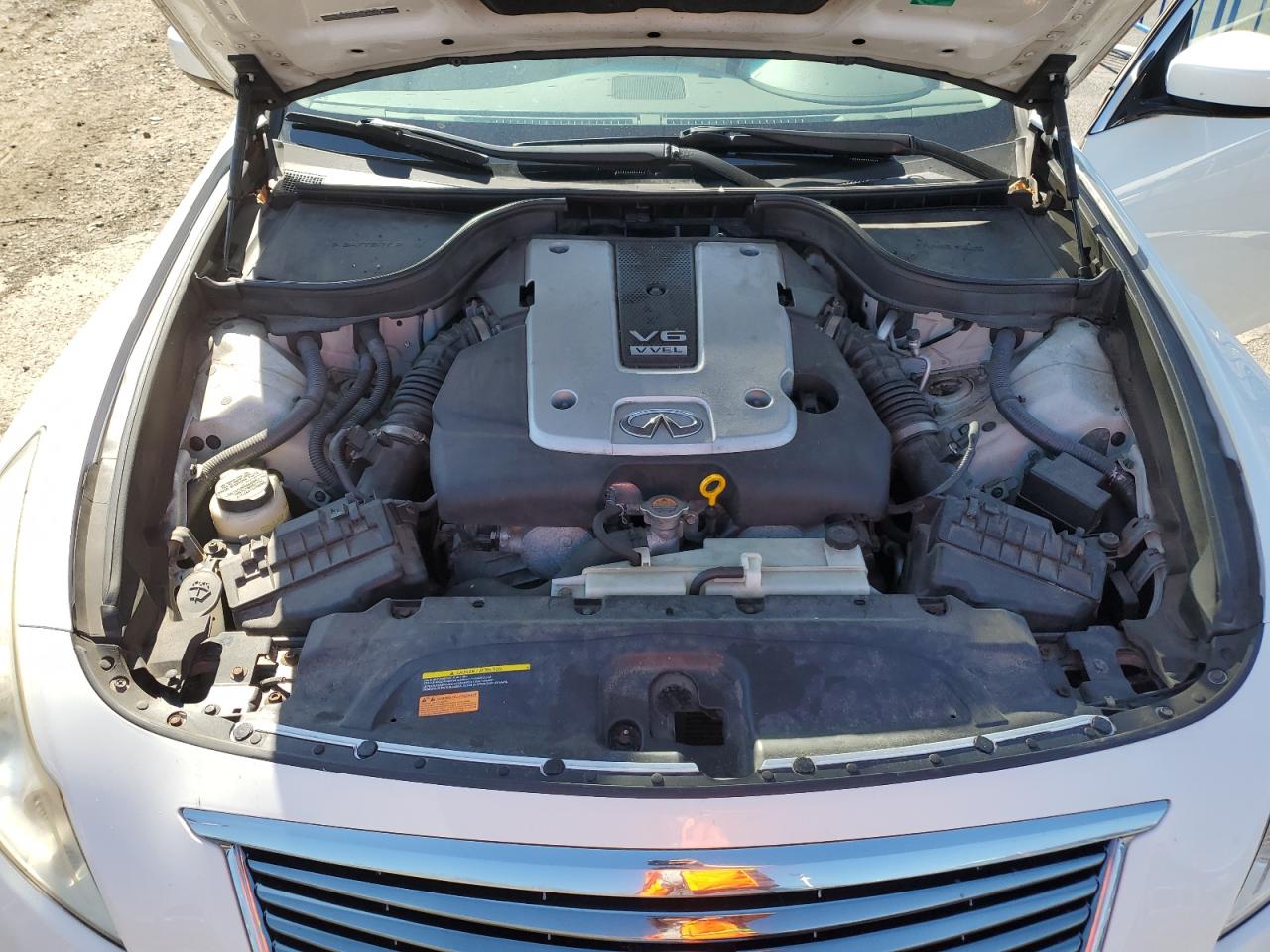 2013 Infiniti G VIN JN1CV6ARXDM762378 Copart auction photo, burn - interior / mechanical damage thumbnail 11