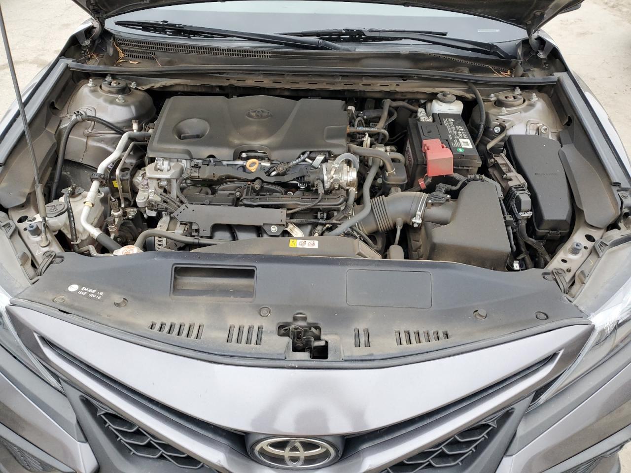 2021 Toyota Camry VIN 4T1G11AK7MU591116 Copart auction photo, rear end / undercarriage damage thumbnail 11