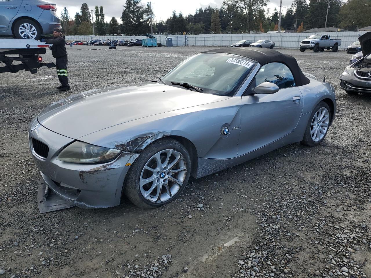 2006 BMW Z4 VIN 4USBU33596LW67267