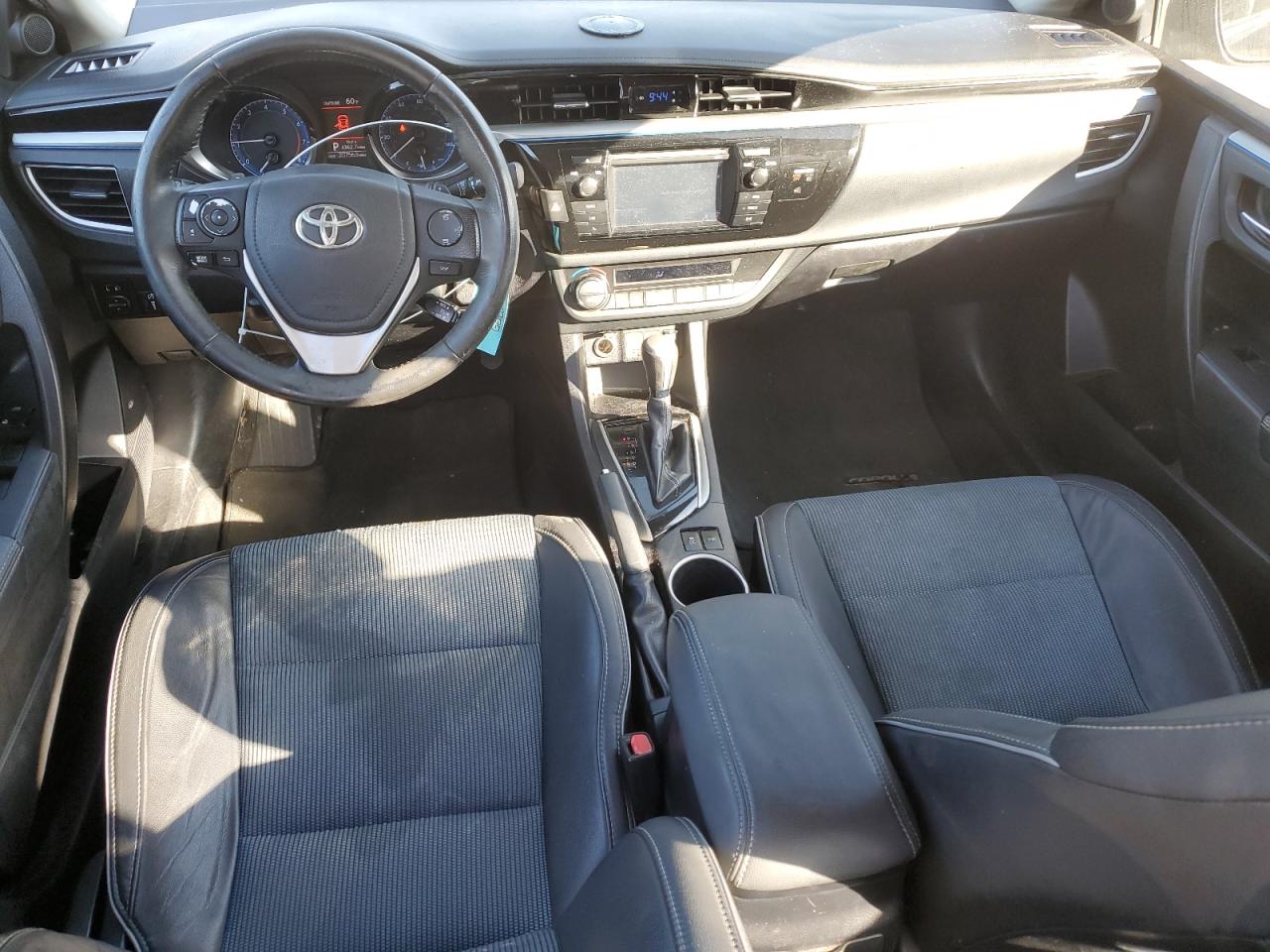 2016 Toyota Corolla VIN 2T1BURHE2GC536501 Copart auction photo, side / front end damage thumbnail 8