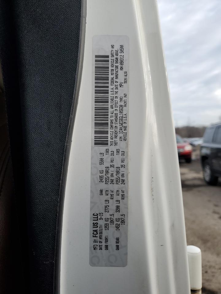 2016 Jeep Wrangler VIN 1C4HJWEG6GL105630 Copart auction photo, all over damage thumbnail 13