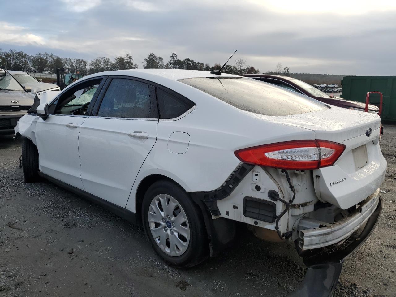 2014 Ford Fusion VIN 1FA6P0G75E5369137 Copart auction photo, front end / minor dent/scratches damage thumbnail 2