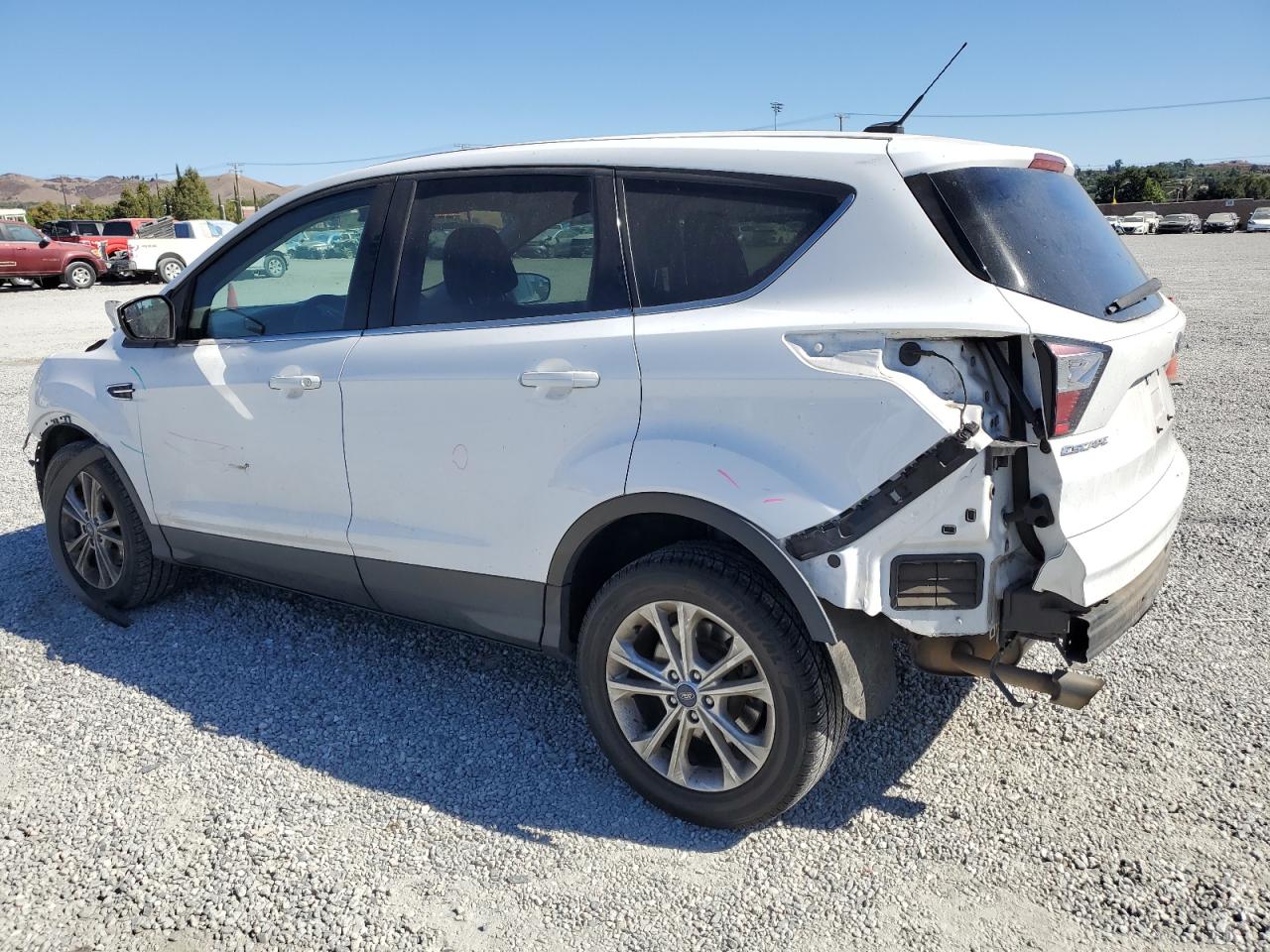 2017 Ford Escape VIN 1FMCU9GD2HUD67447 Copart auction photo, rear end / front end damage thumbnail 2