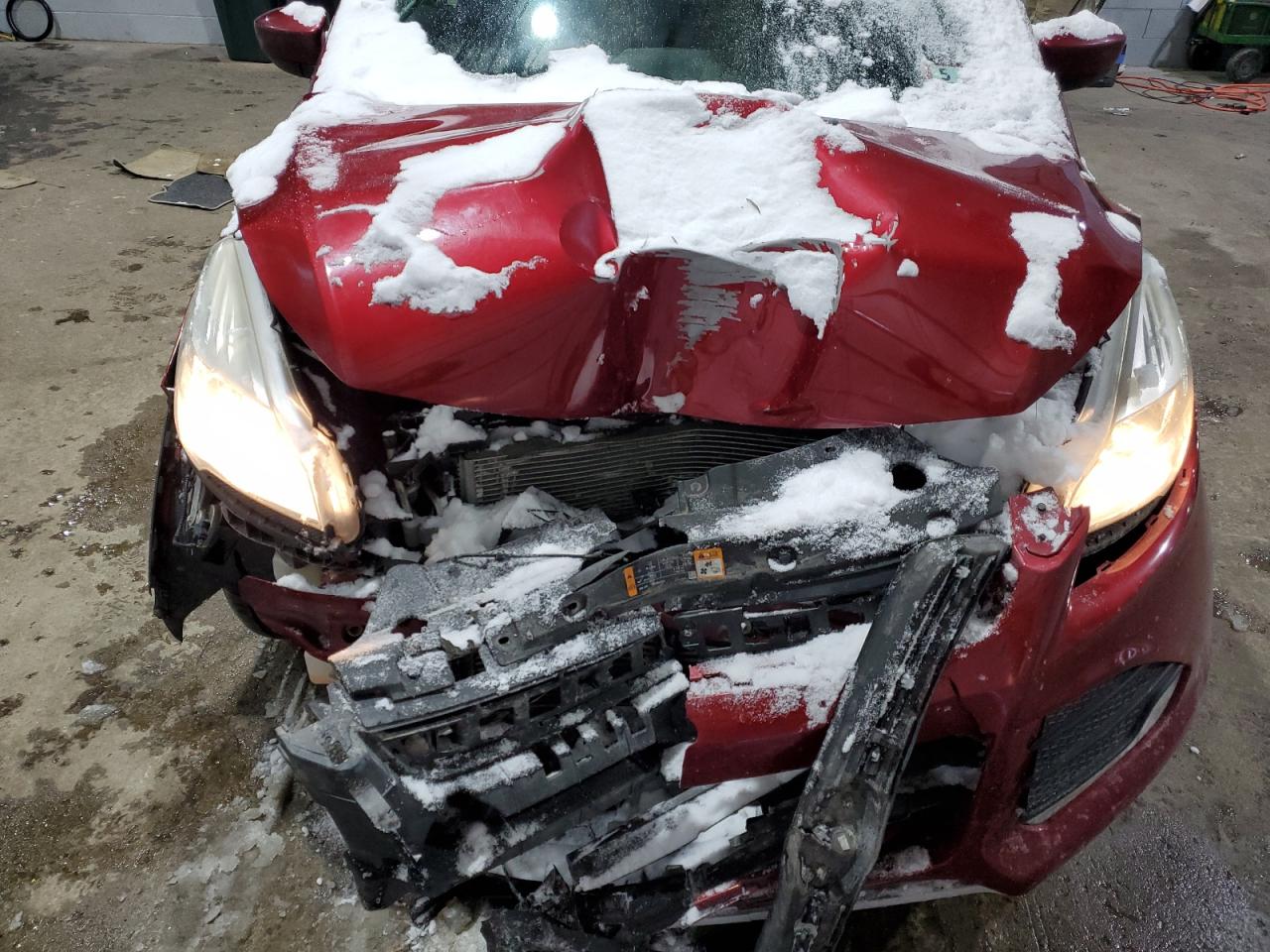 2014 Ford Escape VIN 1FMCU9GX0EUA18857 Copart auction photo, front end damage thumbnail 12