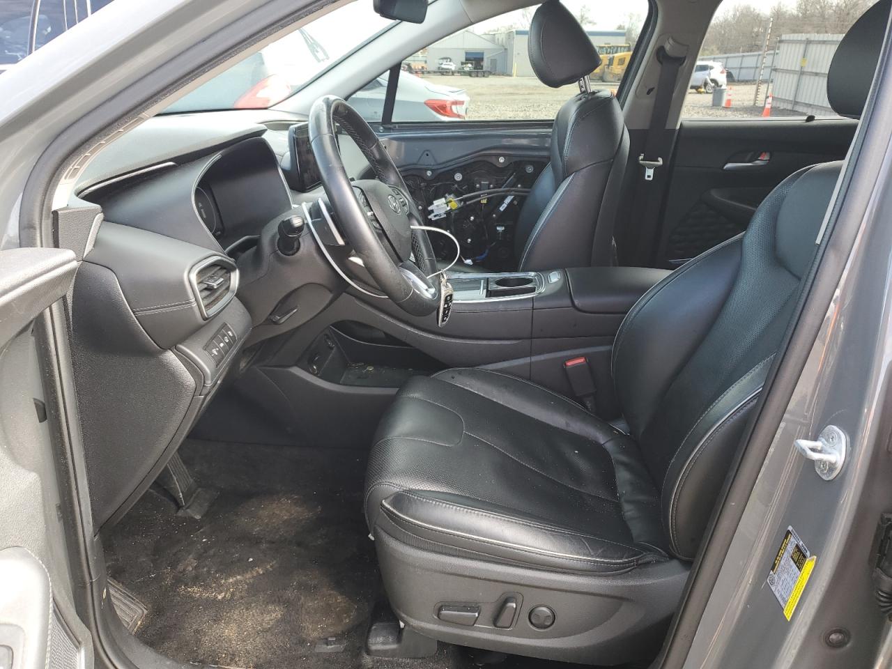 2022 Hyundai Santa Fe VIN 5NMS3DAJ1NH427600 Copart auction photo, rear end damage thumbnail 7