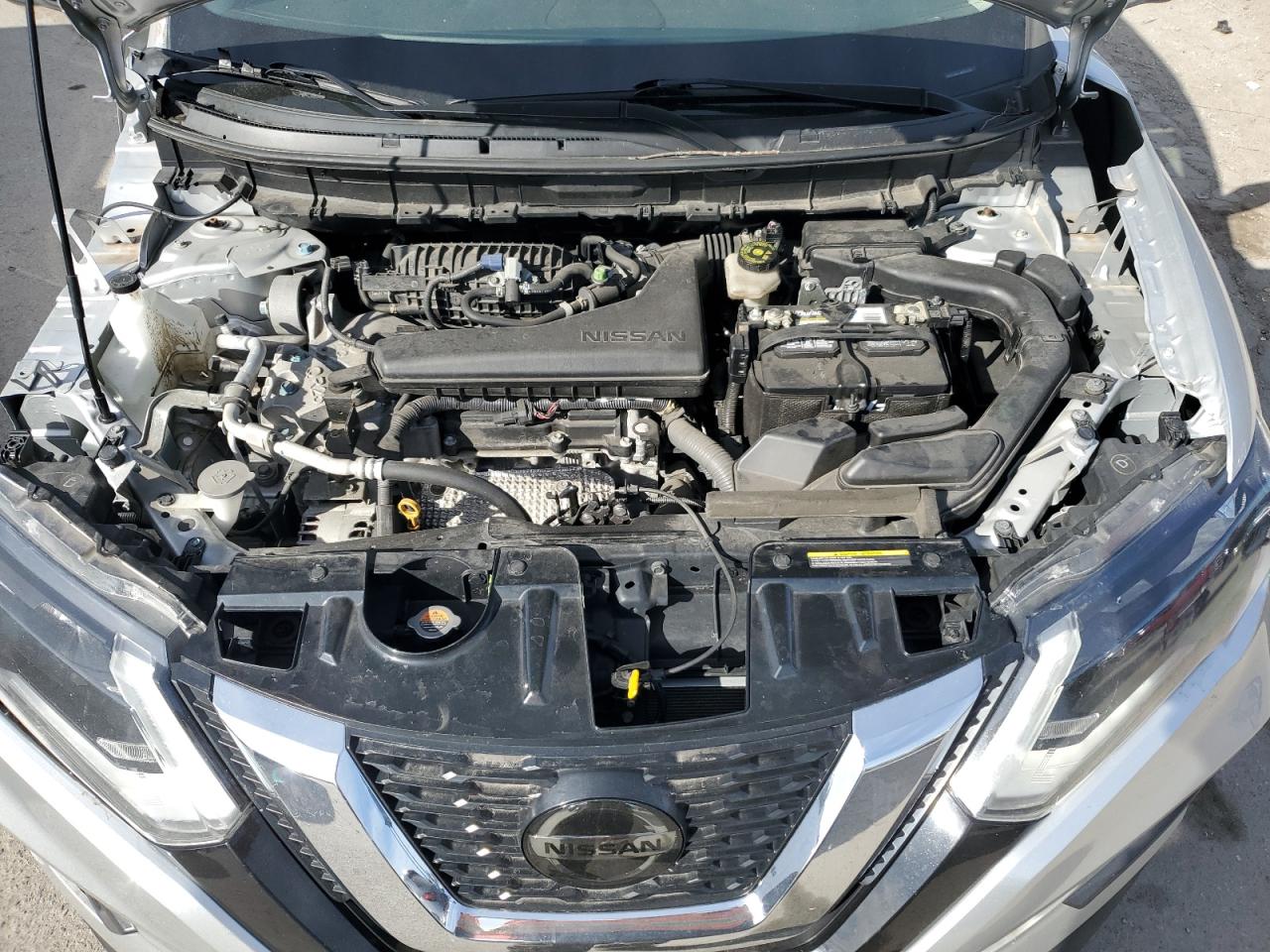 2018 Nissan Rogue VIN JN8AT2MV1JW309136 Copart auction photo, front end / side damage thumbnail 12