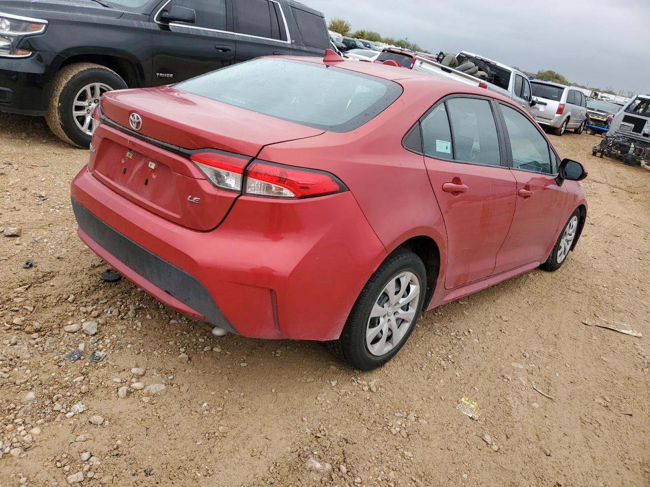 2021 Toyota Corolla VIN 5YFEPMAE8MP169049 Copart auction photo, undercarriage / front end damage thumbnail 3