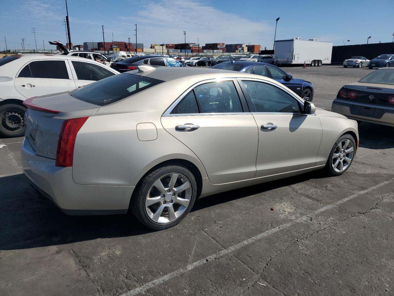 2015 Cadillac ATS VIN 1G6AB5RX5F0136146 Copart auction photo, normal wear damage thumbnail 3