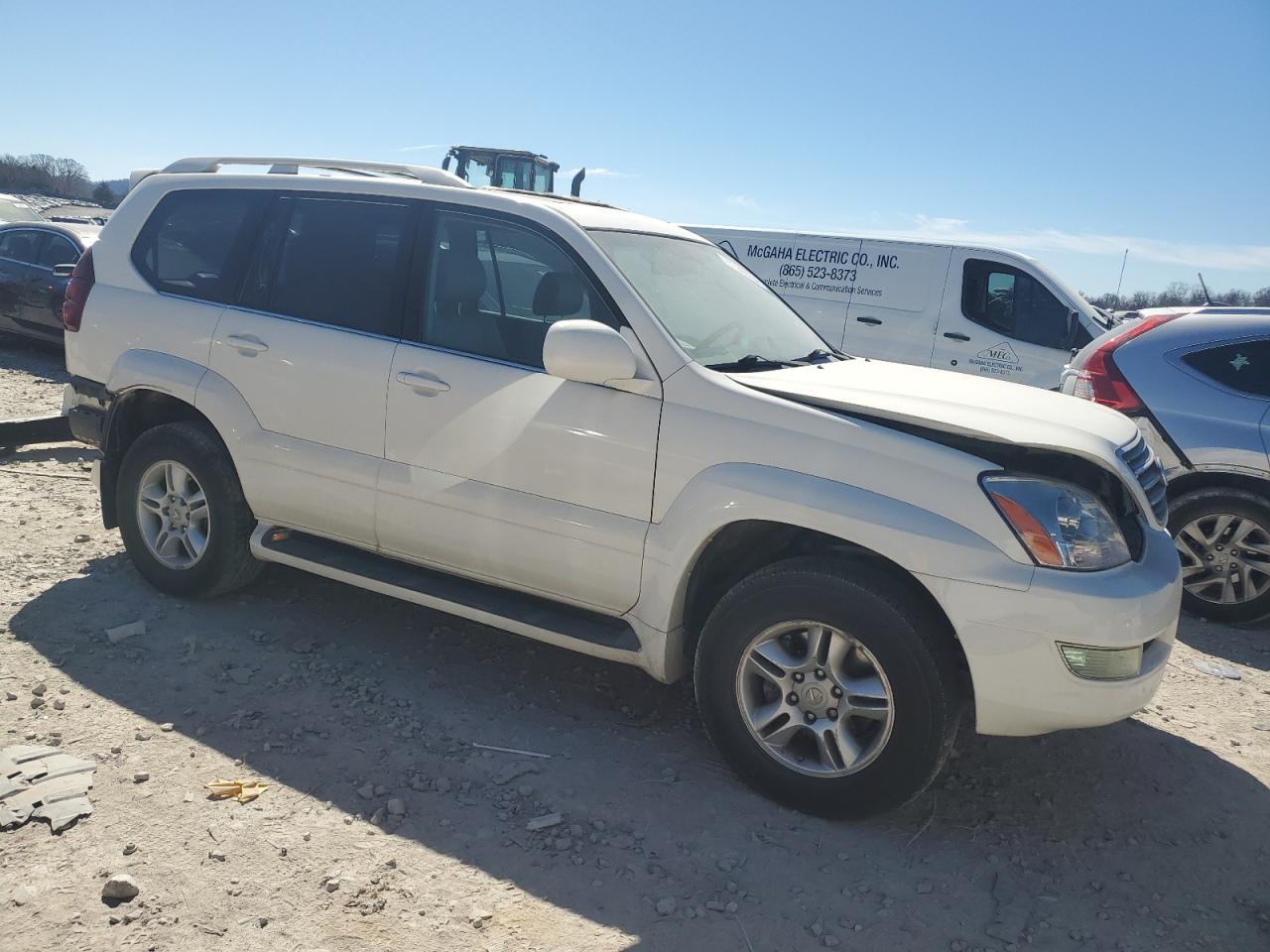 2007 Lexus GX VIN JTJBT20X570130601 Copart auction photo, rear end damage thumbnail 4