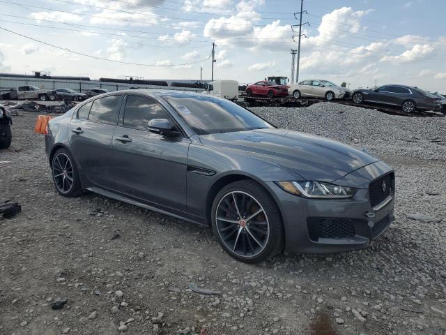 2018 Jaguar XE VIN SAJAM4FV0JCP19219 Copart auction photo, top/roof damage thumbnail 4