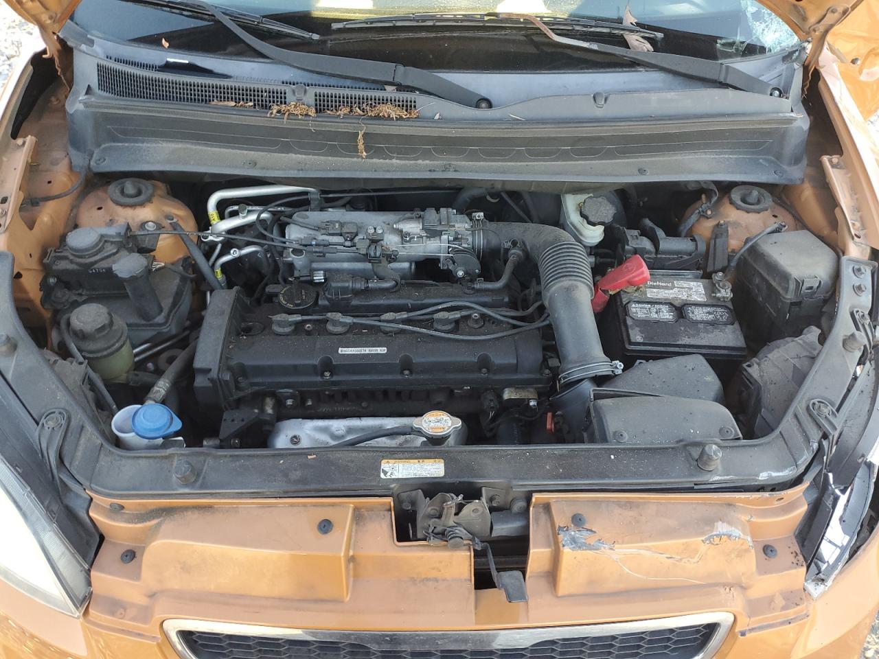 2011 KIA Soul VIN KNDJT2A26B7204982 Copart auction photo, all over damage thumbnail 13