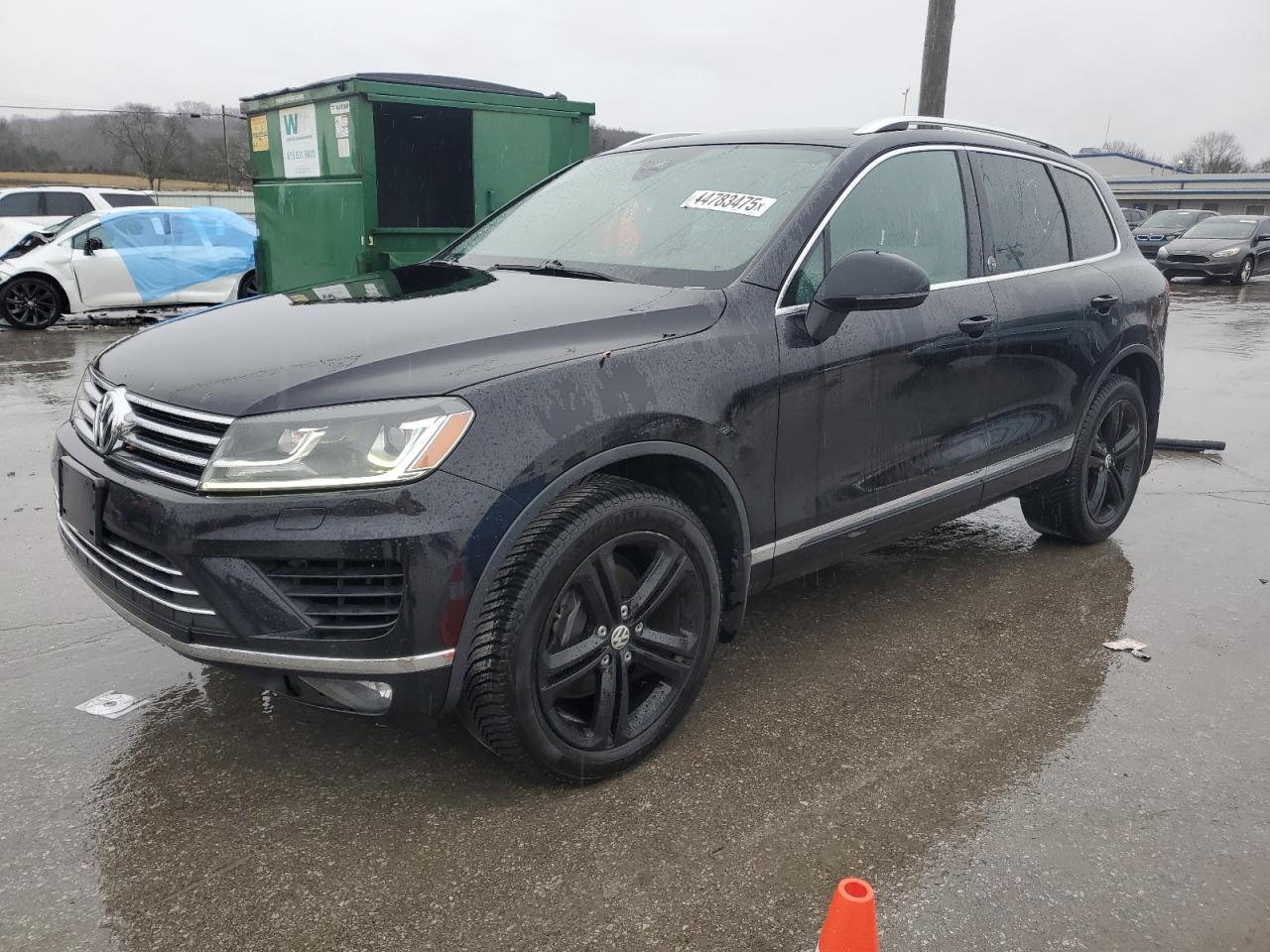2017 Volkswagen Touareg VIN WVGRF7BPXHD006302