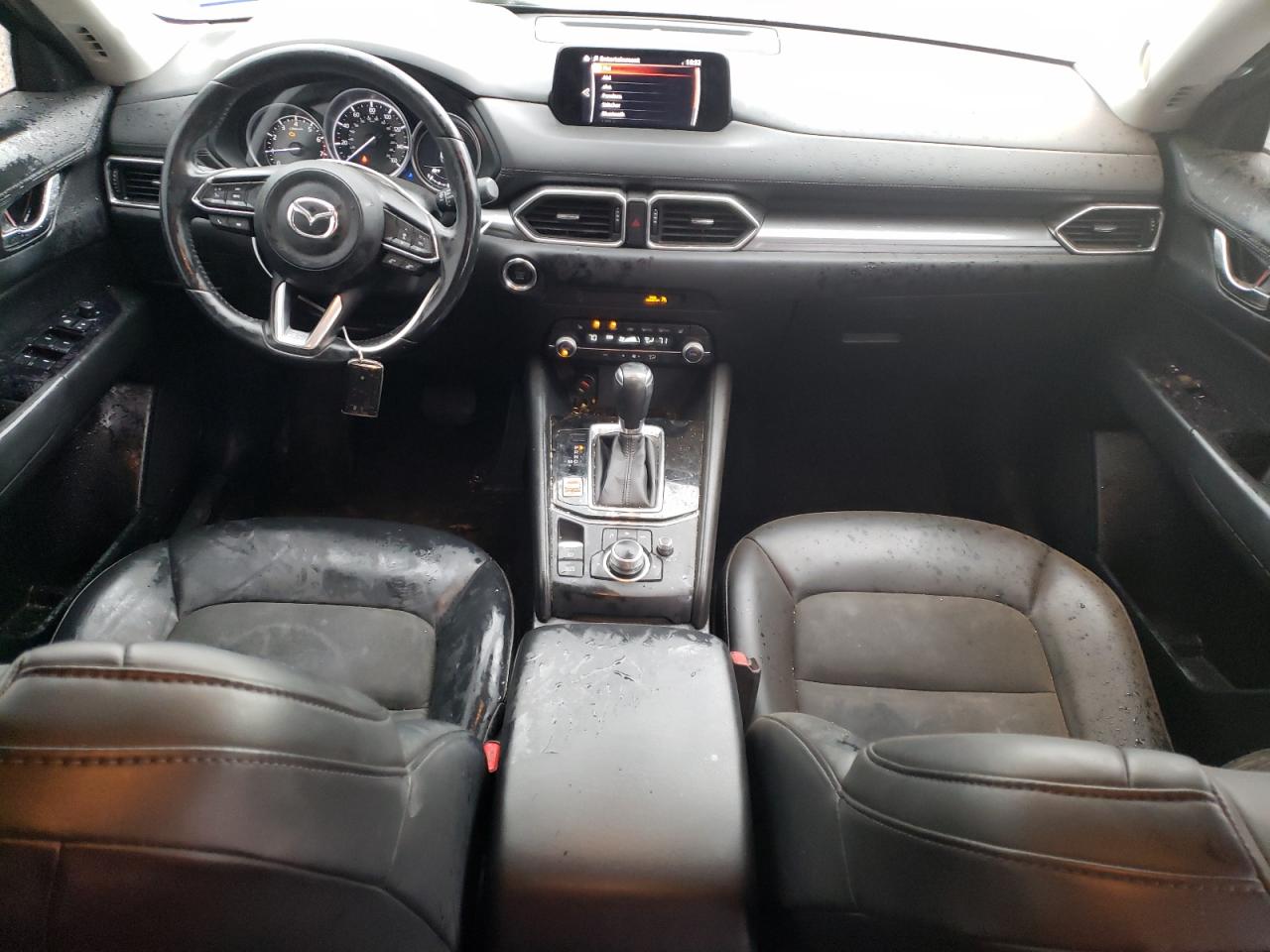 2020 Mazda CX-5 VIN JM3KFACM1L0790125 Copart auction photo, side damage thumbnail 8