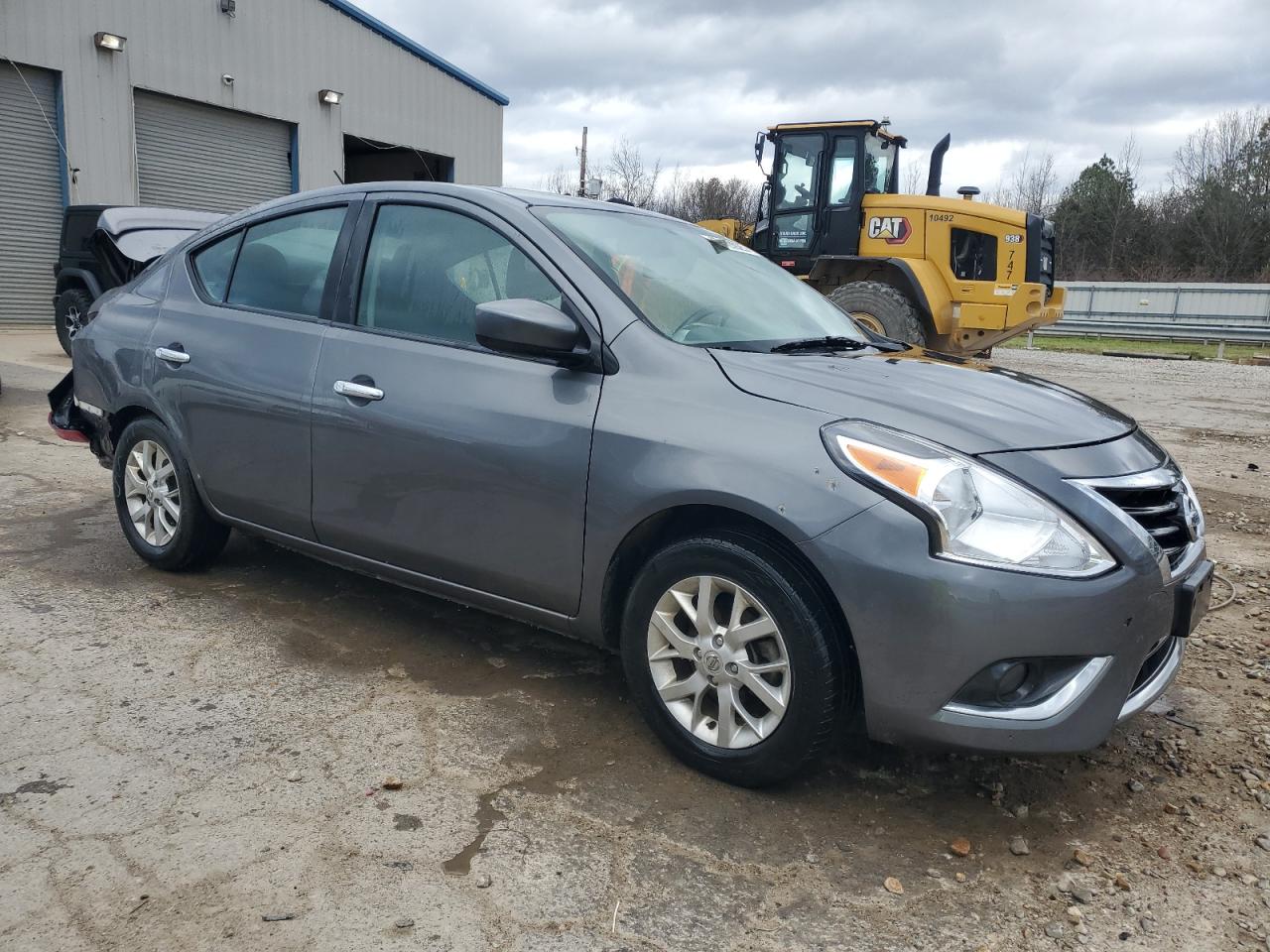 2018 Nissan Versa VIN 3N1CN7AP8JL832924 Copart auction photo, rear end / front end damage thumbnail 4
