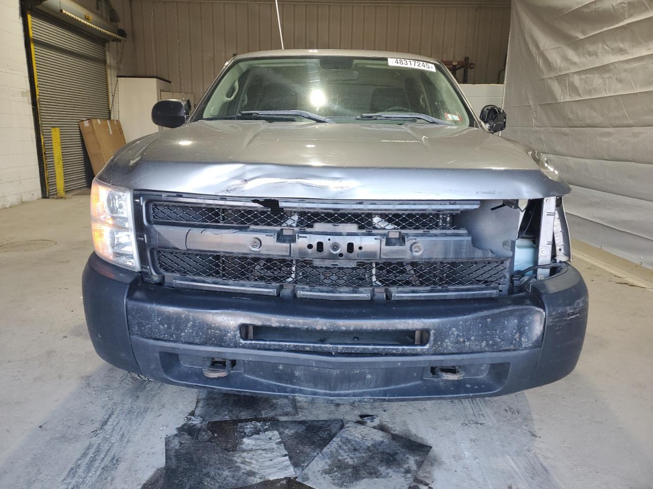 2012 Chevrolet Silverado VIN 3GCPKPE74CG253488 Copart auction photo, front end / side damage thumbnail 5