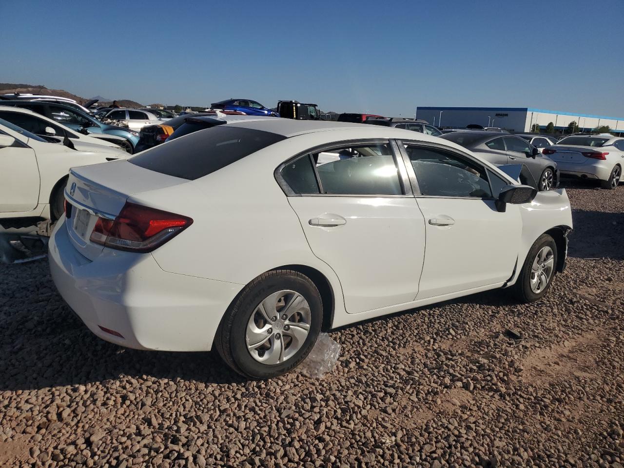 2015 Honda Civic VIN 19XFB2F51FE708292 Copart auction photo, front end damage thumbnail 3