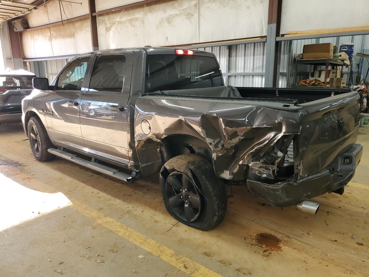 2018 RAM 1500 VIN 1C6RR7KT7JS321849 Copart auction photo, rear end damage thumbnail 2