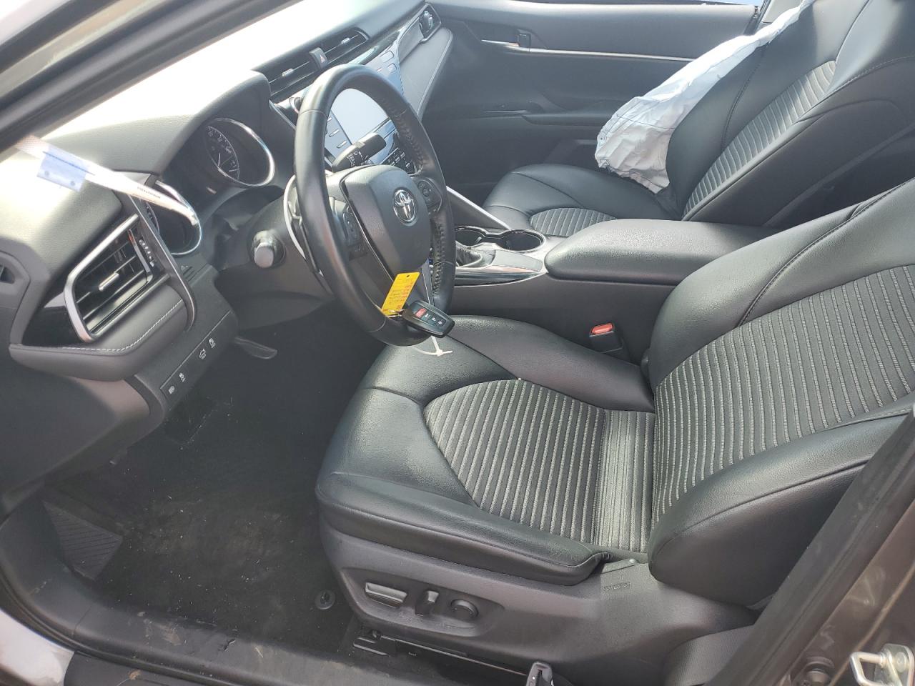 2019 Toyota Camry VIN 4T1B11HK8KU804376 Copart auction photo, side / rear end damage thumbnail 7