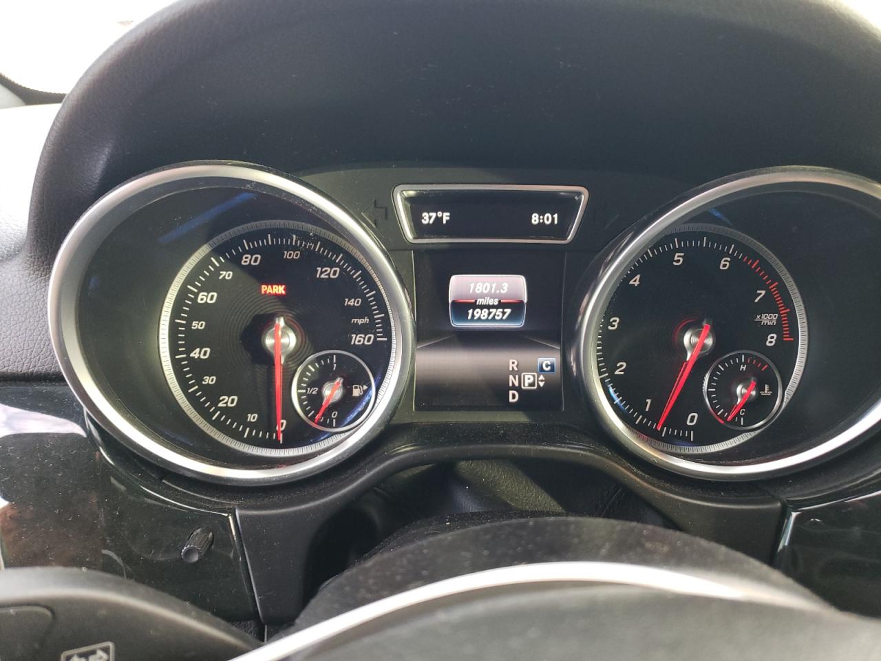 2017 Mercedes-Benz GLE VIN 4JGDA5JB0HA972484 Copart auction photo, rear end damage thumbnail 9