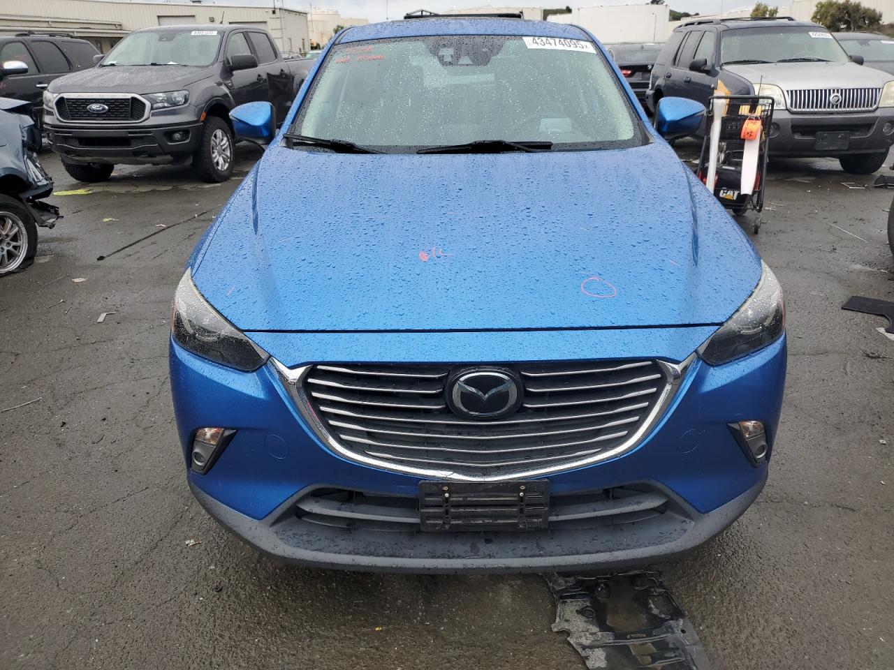 2017 Mazda CX-3 VIN JM1DKFD77H0178893 Copart auction photo, side / rear end damage thumbnail 5