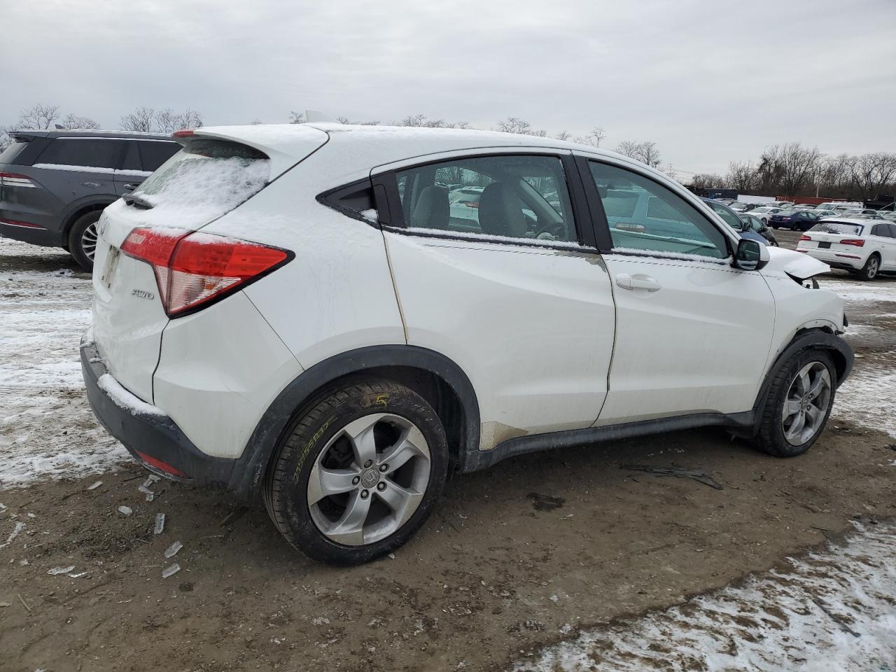 2016 Honda HR-V VIN 3CZRU6H3XGM710392 Copart auction photo, front end damage thumbnail 3