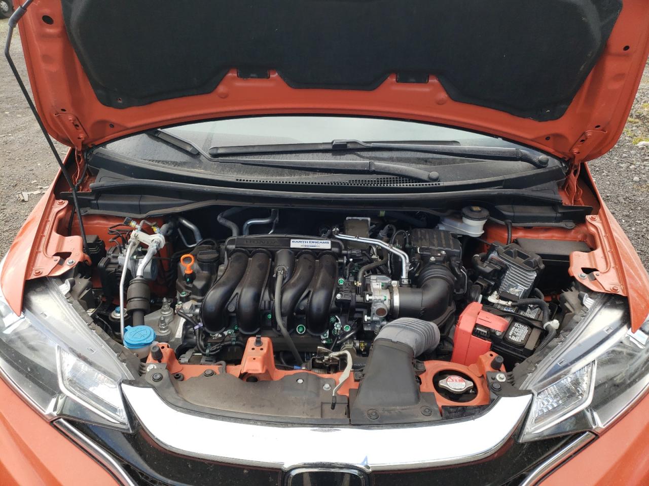 2020 Honda Fit VIN 3HGGK5H83LM727121 Copart auction photo, top/roof damage thumbnail 11