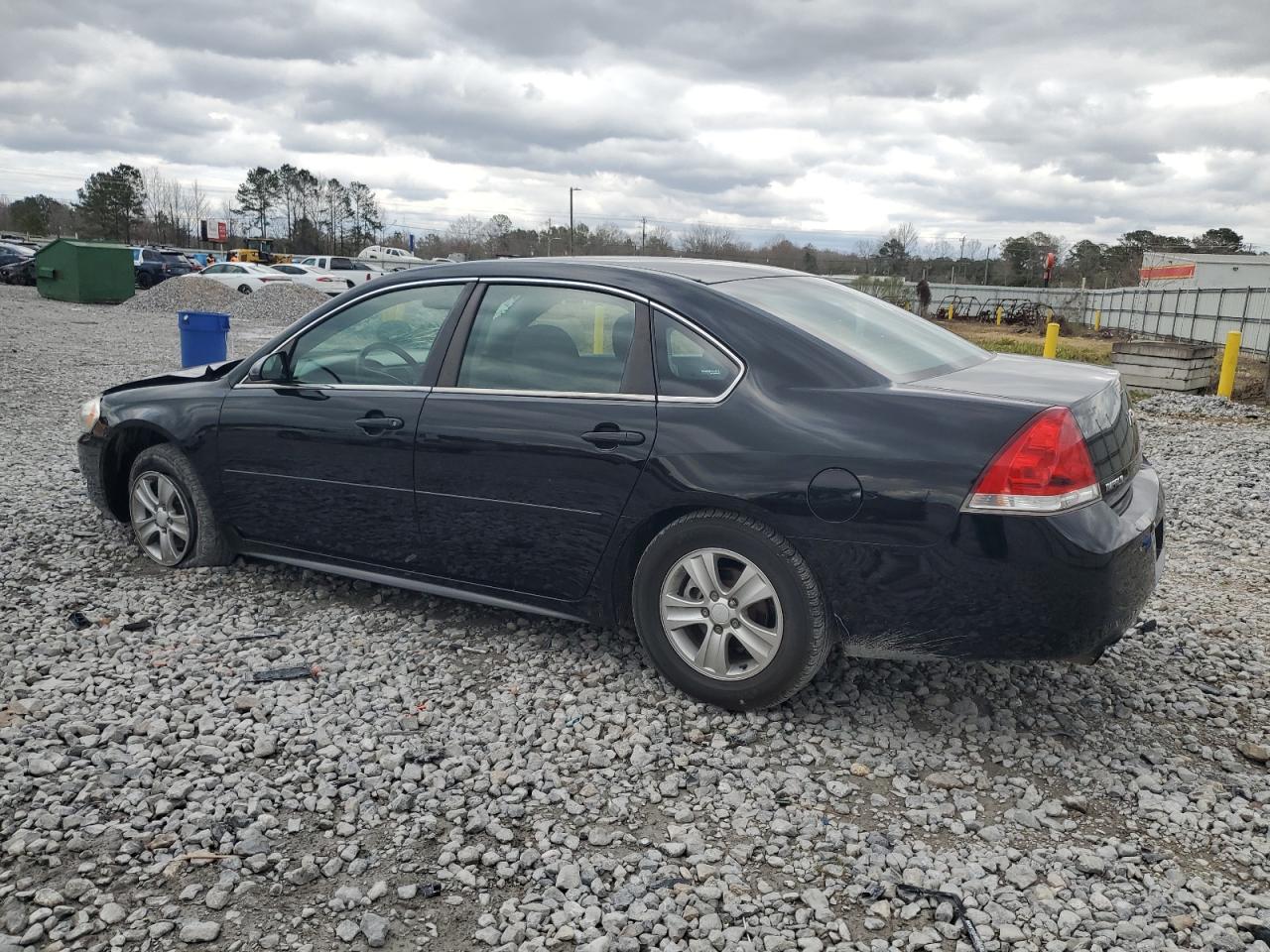 2015 Chevrolet Impala VIN 2G1WA5E34F1109851 Copart auction photo, front end / top/roof damage thumbnail 2