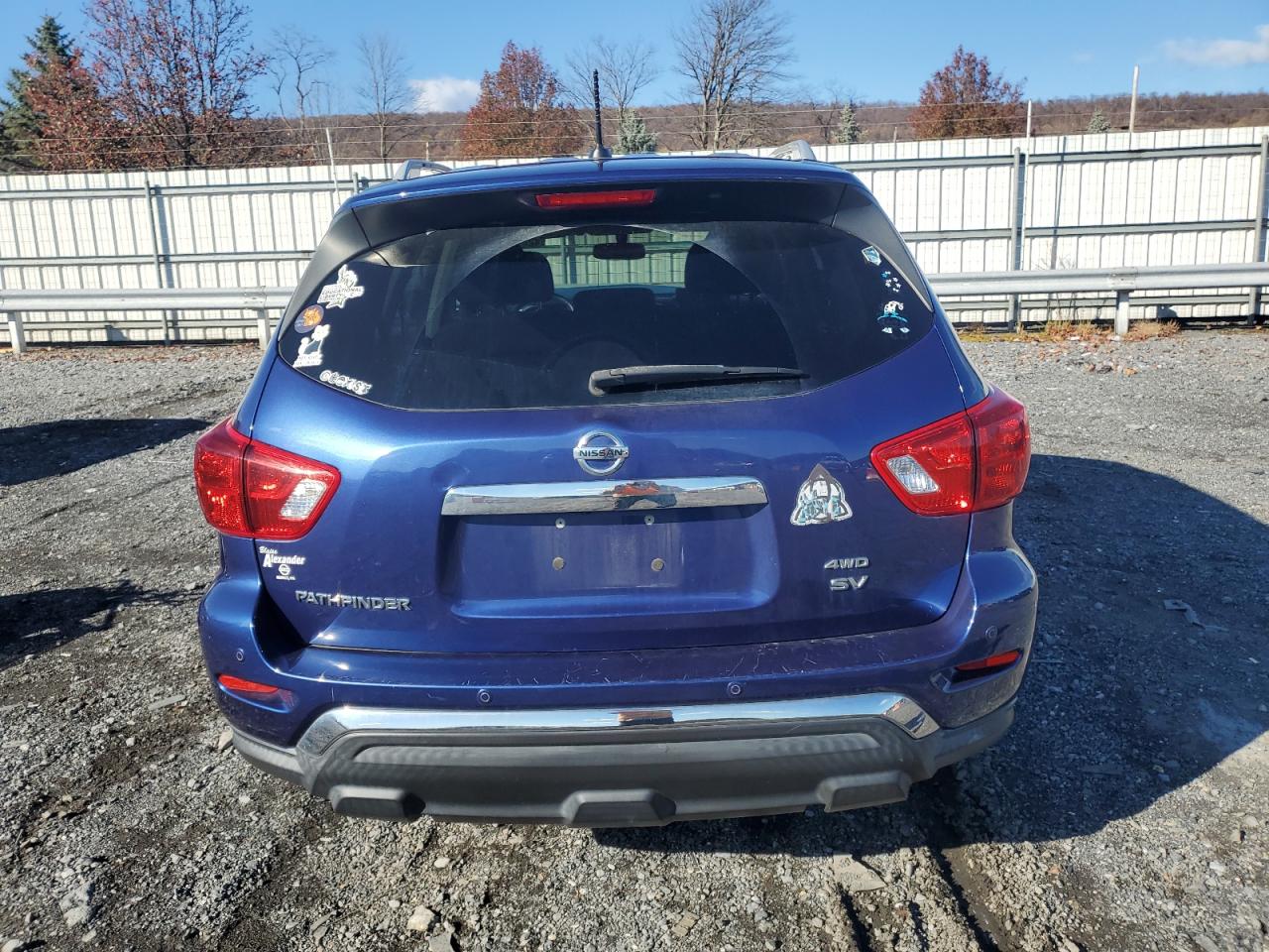 2018 Nissan Pathfinder VIN 5N1DR2MM2JC637435 Copart auction photo, front end damage thumbnail 6