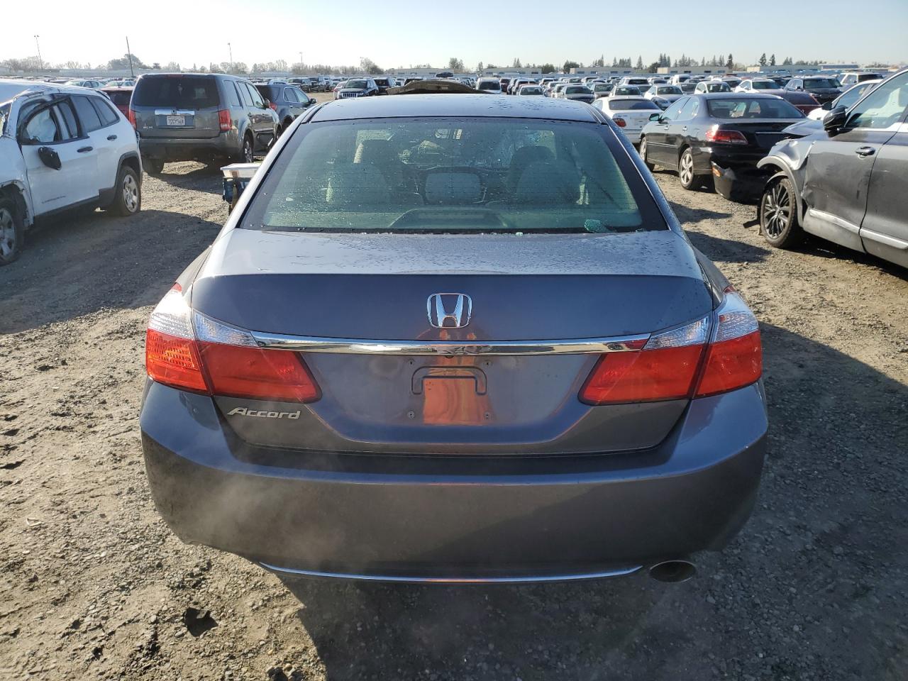 2013 Honda Accord VIN 1HGCR2F35DA190783 Copart auction photo, side / front end damage thumbnail 6