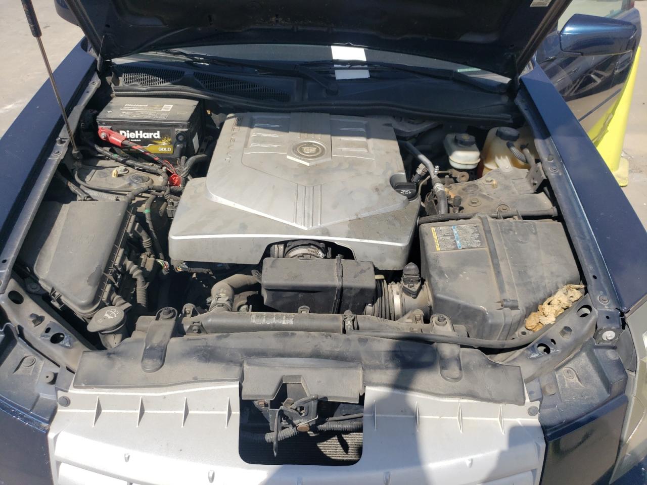 2007 Cadillac CTS VIN 1G6DM57T170166060 Copart auction photo, front end damage thumbnail 11