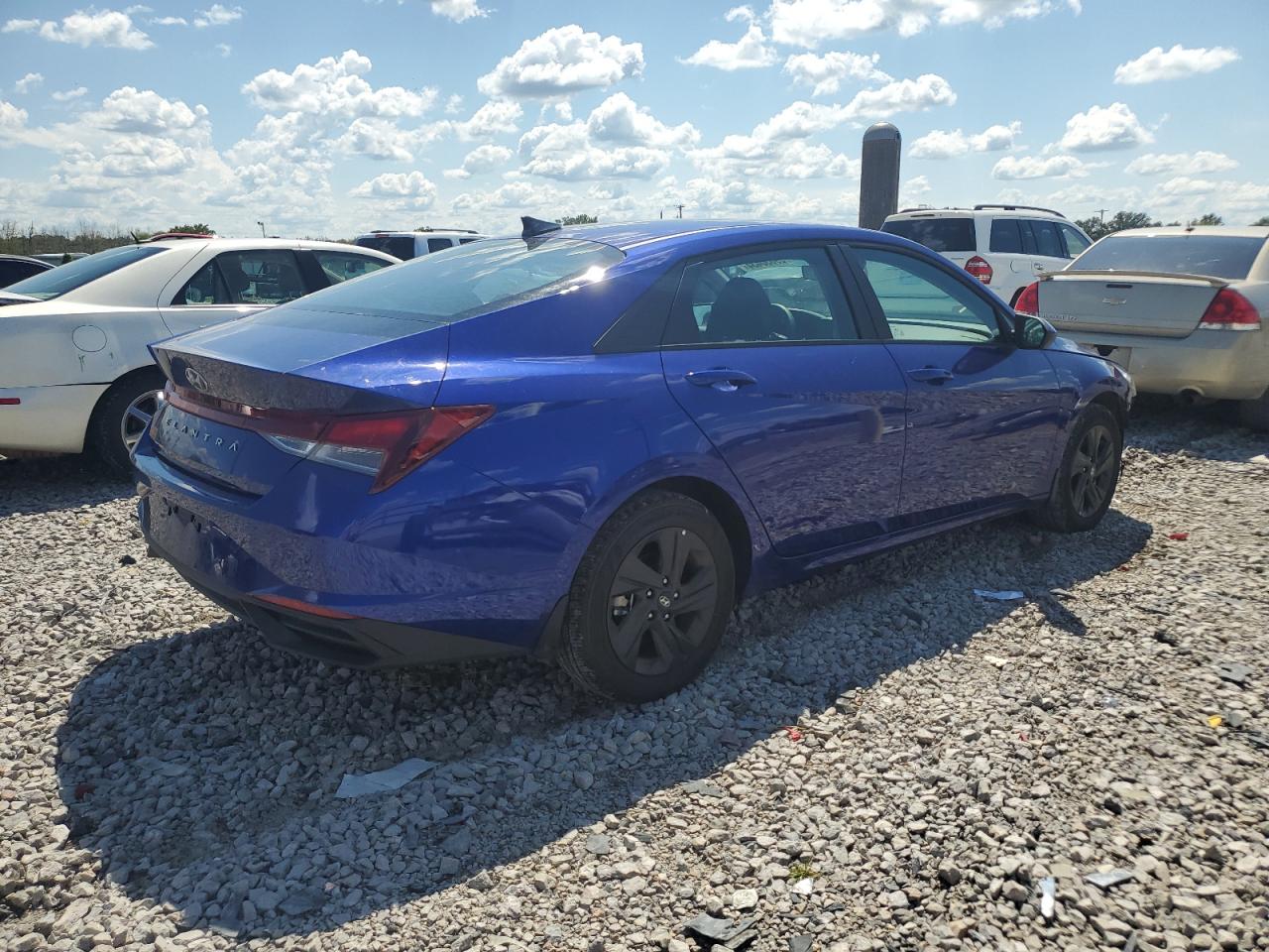 2023 Hyundai Elantra VIN KMHLM4AG0PU608426 Copart auction photo, front end damage thumbnail 3