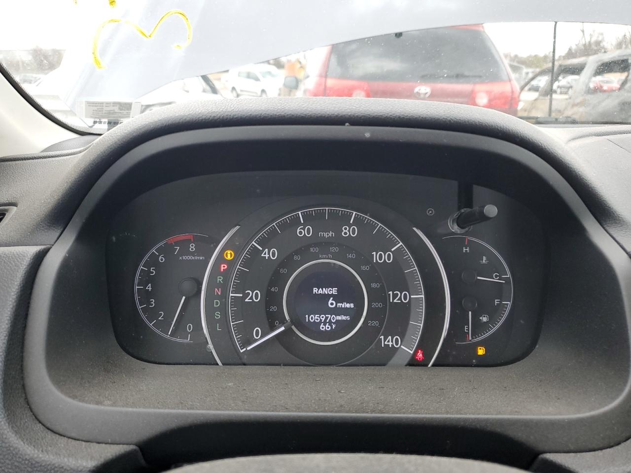 2016 Honda CR-V VIN 5J6RM4H96GL013313 Copart auction photo, rear end damage thumbnail 9
