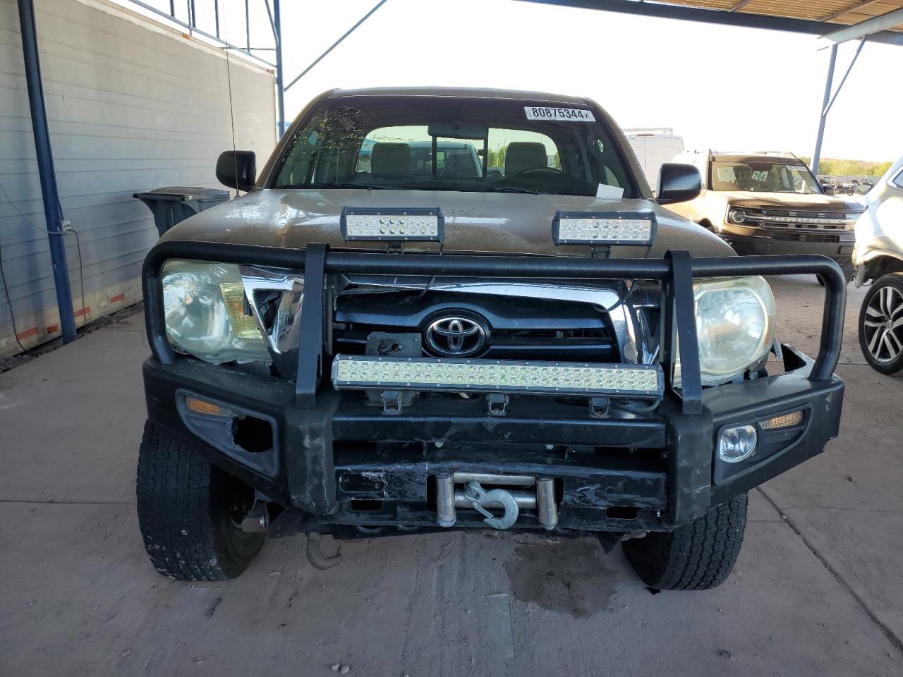 2008 Toyota Tacoma VIN 5TEUU42N78Z566724 Copart auction photo, front end damage thumbnail 5