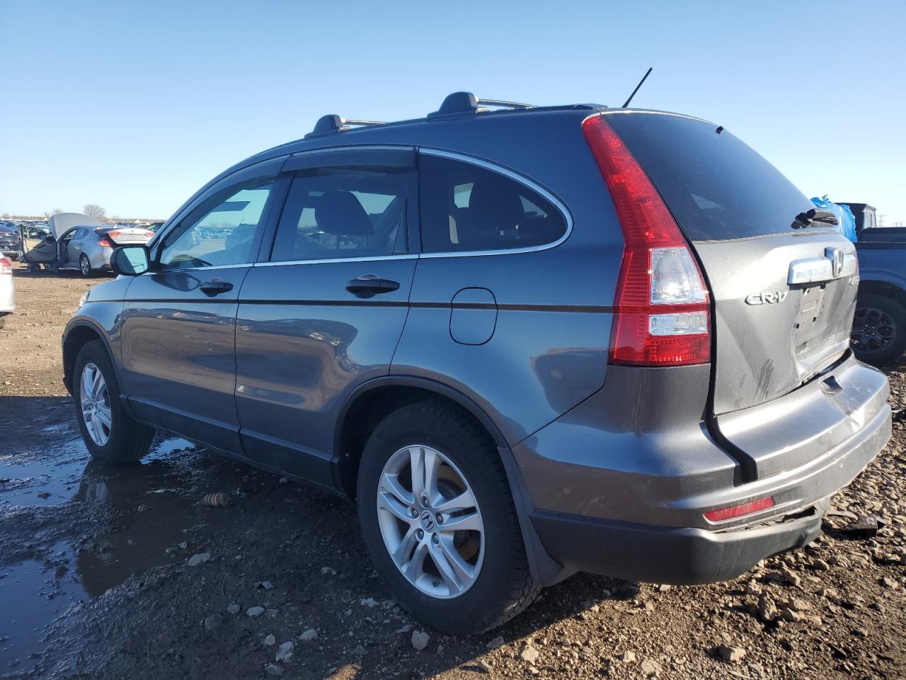 2010 Honda CR-V VIN 3CZRE4H53AG707407 Copart auction photo, rear end / minor dent/scratches damage thumbnail 2